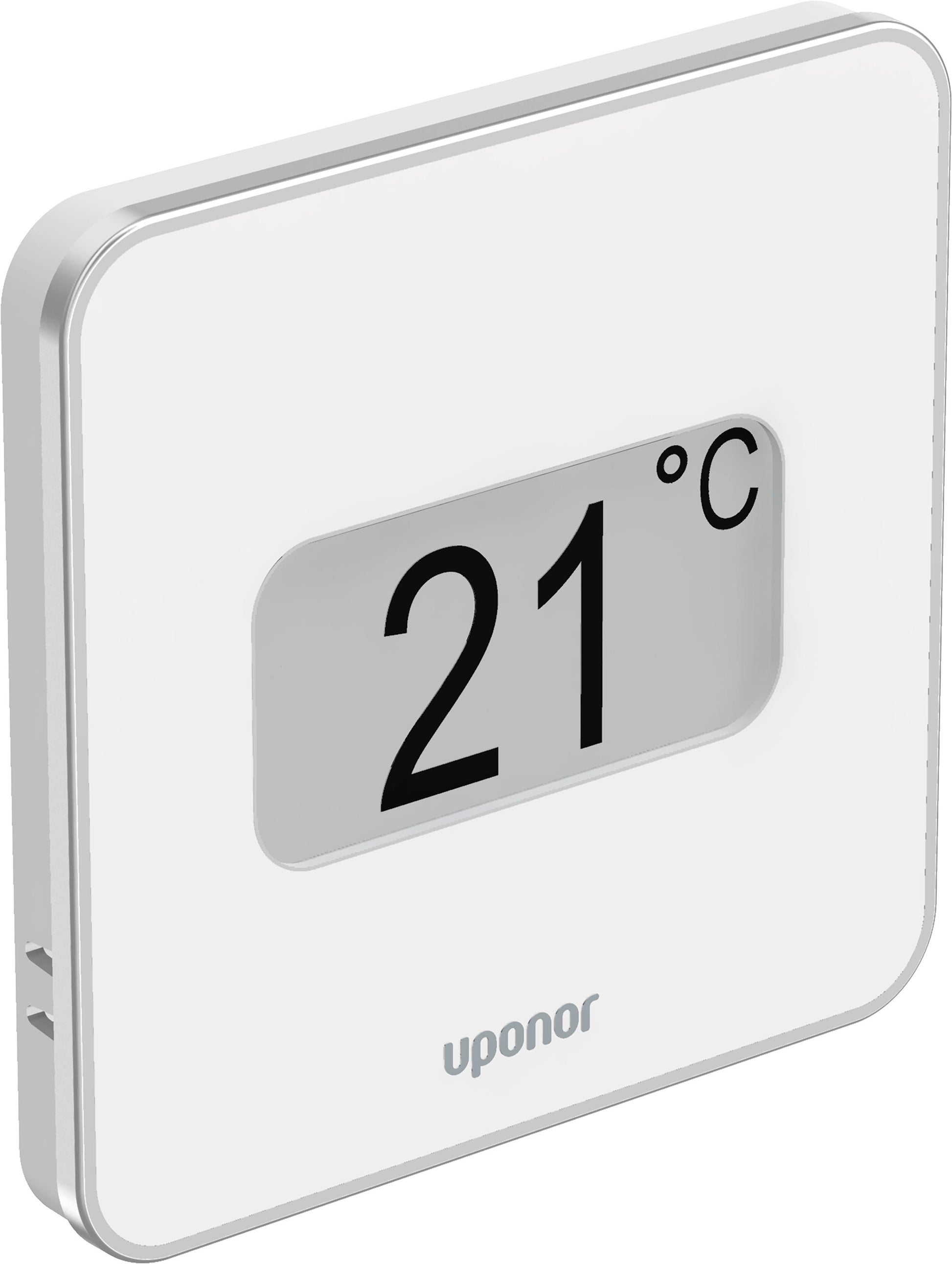 Uponor Smatrix Wave digital STYLE termostat med RH hvid T-169