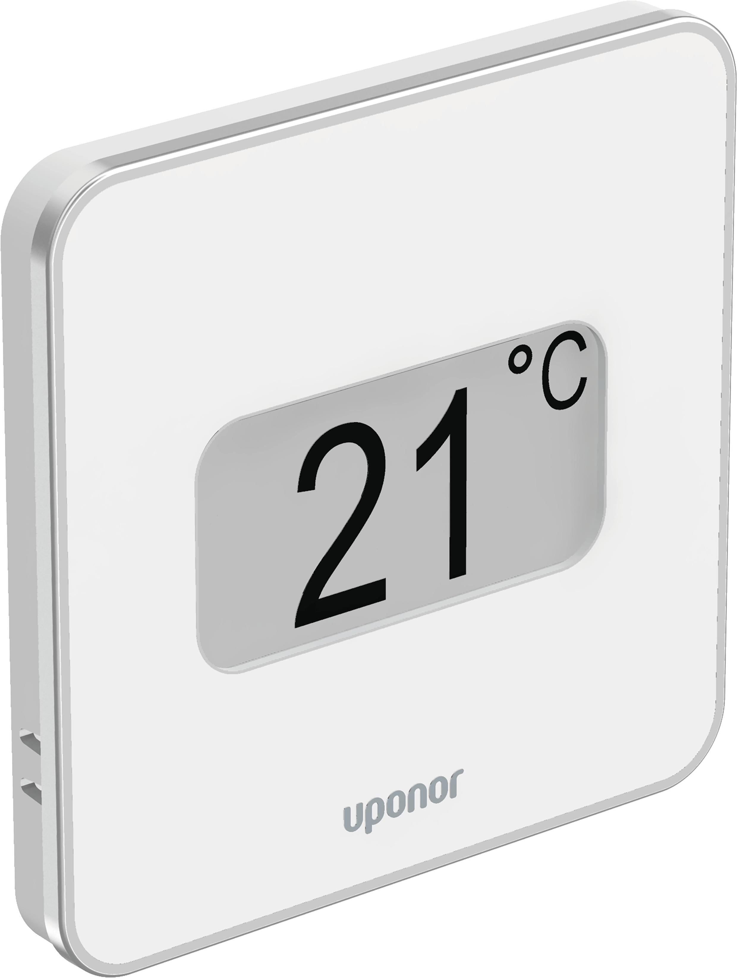 Uponor Smatrix Wave digital STYLE termostat med RH hvid T-169