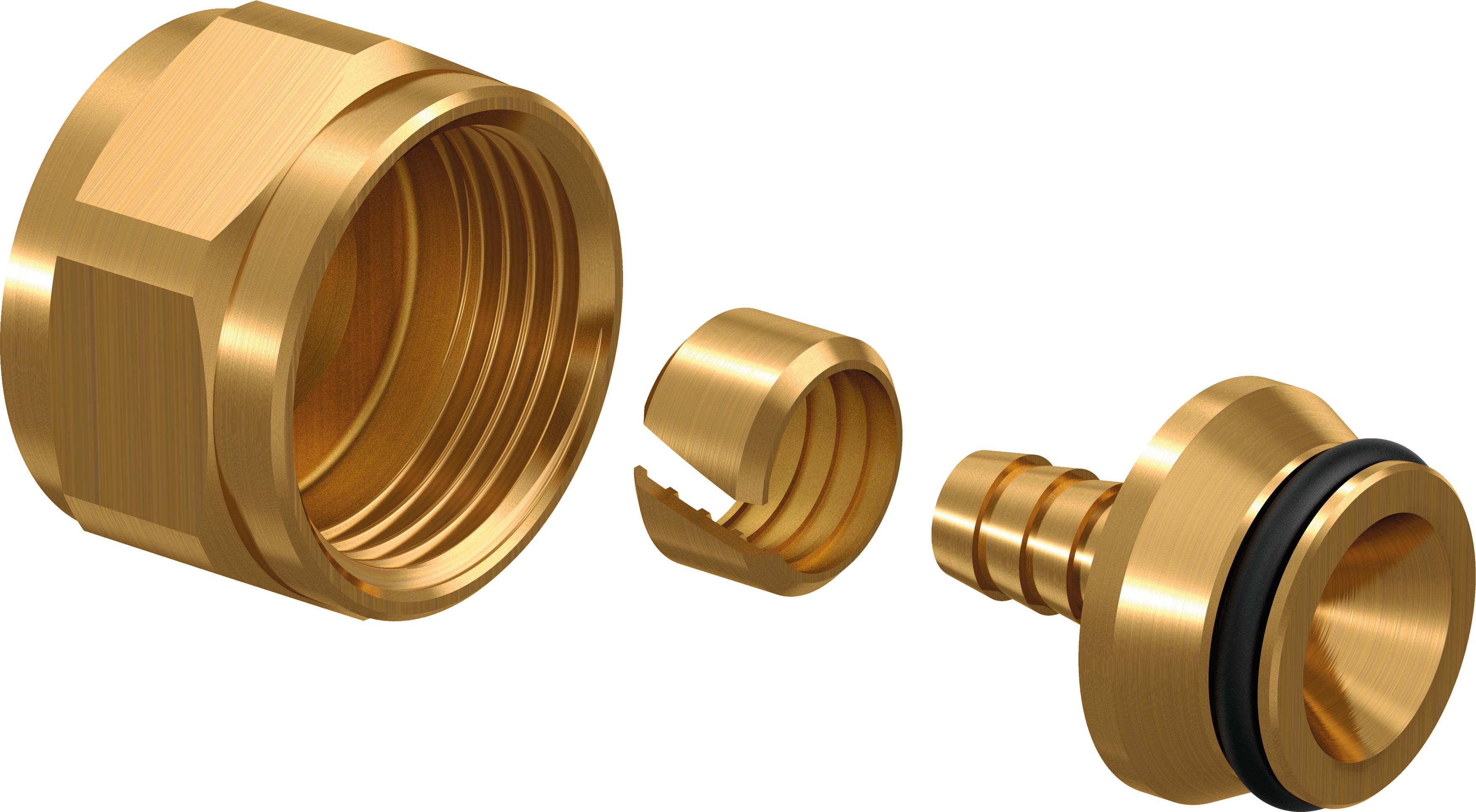 Uponor Minitec koblingssæt 9,9-3/4"Euro