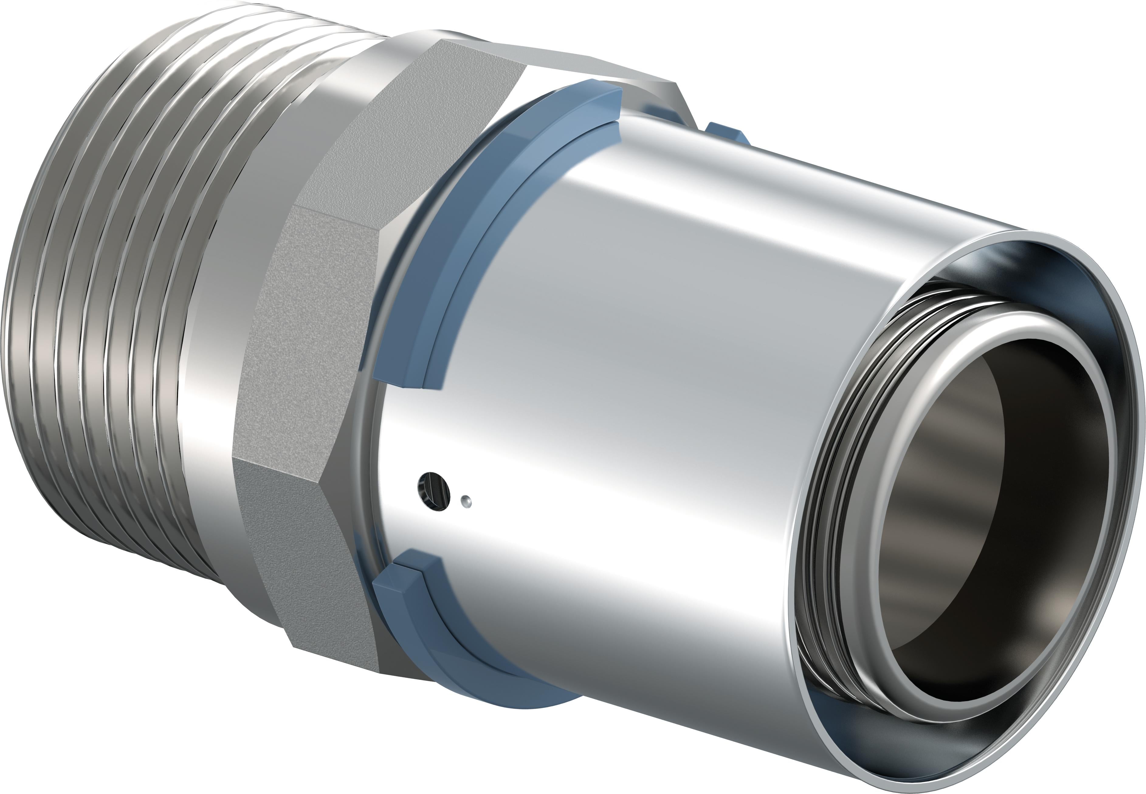 Uponor S-Press kobling m/nippel 40-R1 1/2"MT