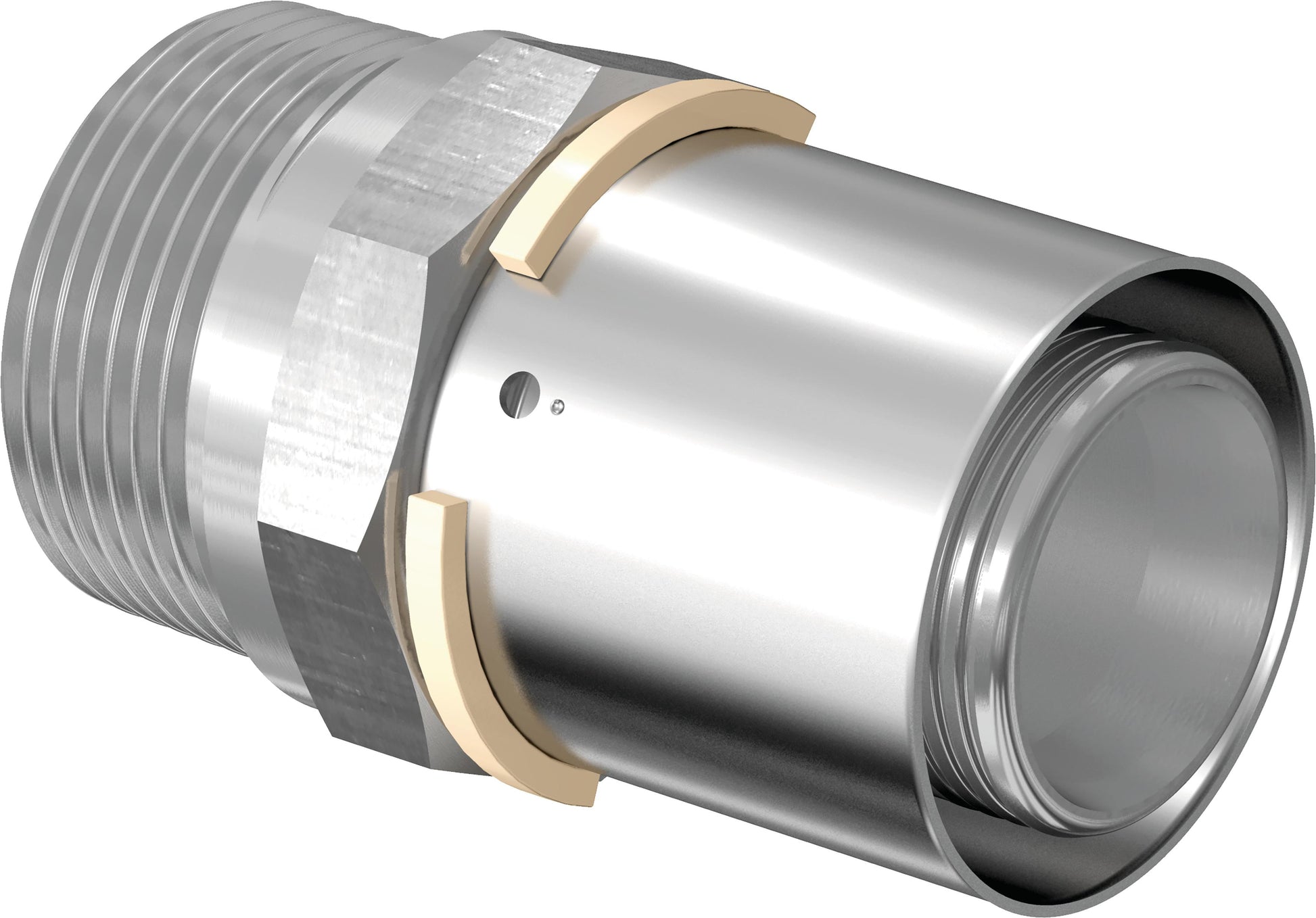 Uponor S-Press kobling m/nippel 40-R1 1/4"MT