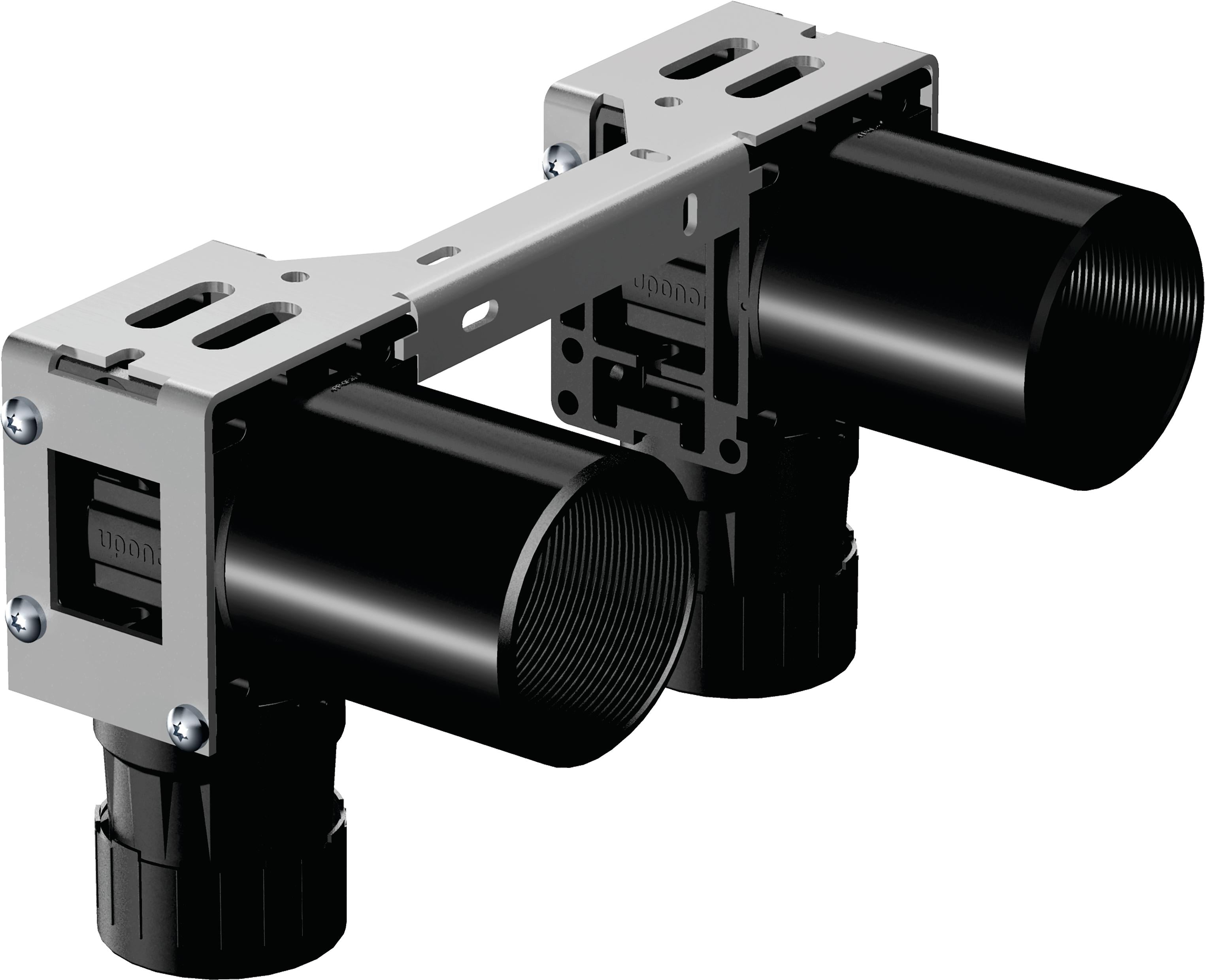Uponor Smart Aqua PLUS koblingsdåse, dobbelt Q&E M7a NKB DR 15-Rp1/2"FT