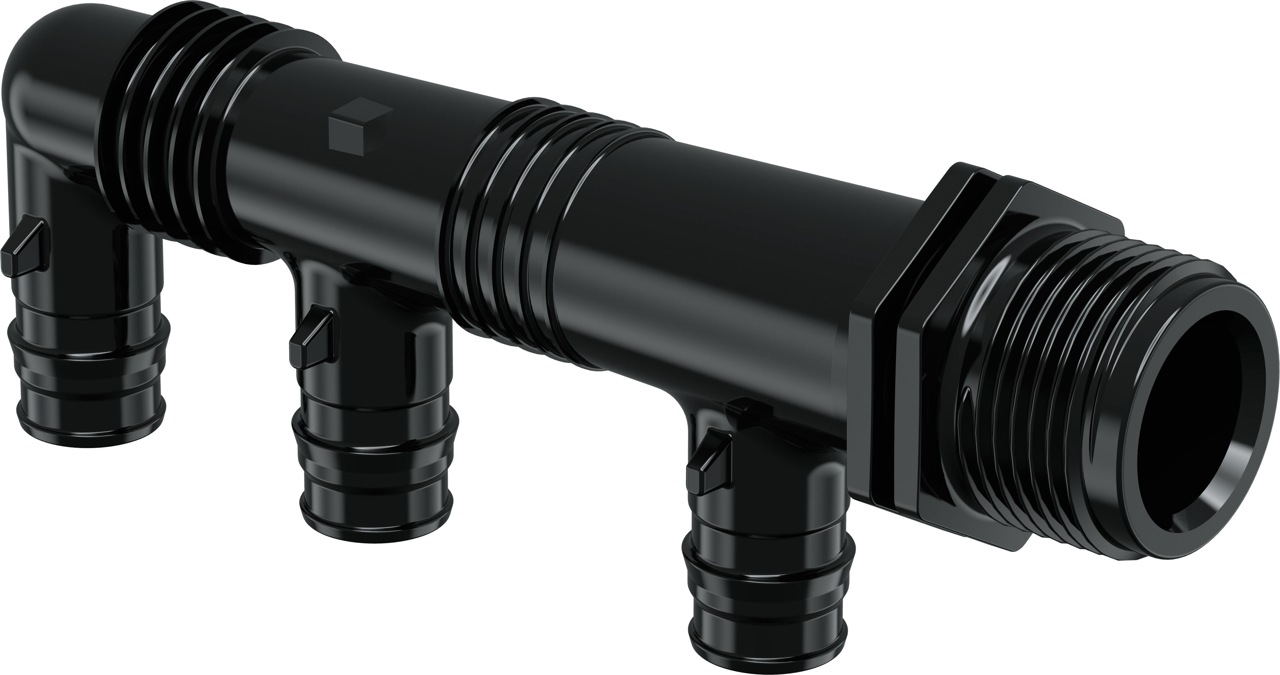 Q&E FOR.RØR NIPPEL PPSU 3/4" 3X16 U/RI