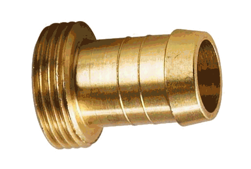 3/4" Slangestuds med gevind