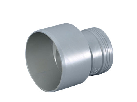 Wavin Ø50 x 40 mm reduktion PP grå, lang