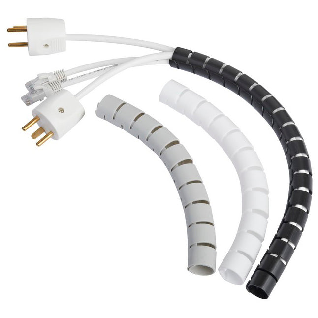 Beskyttelses slange cableater Ø 25 hvid