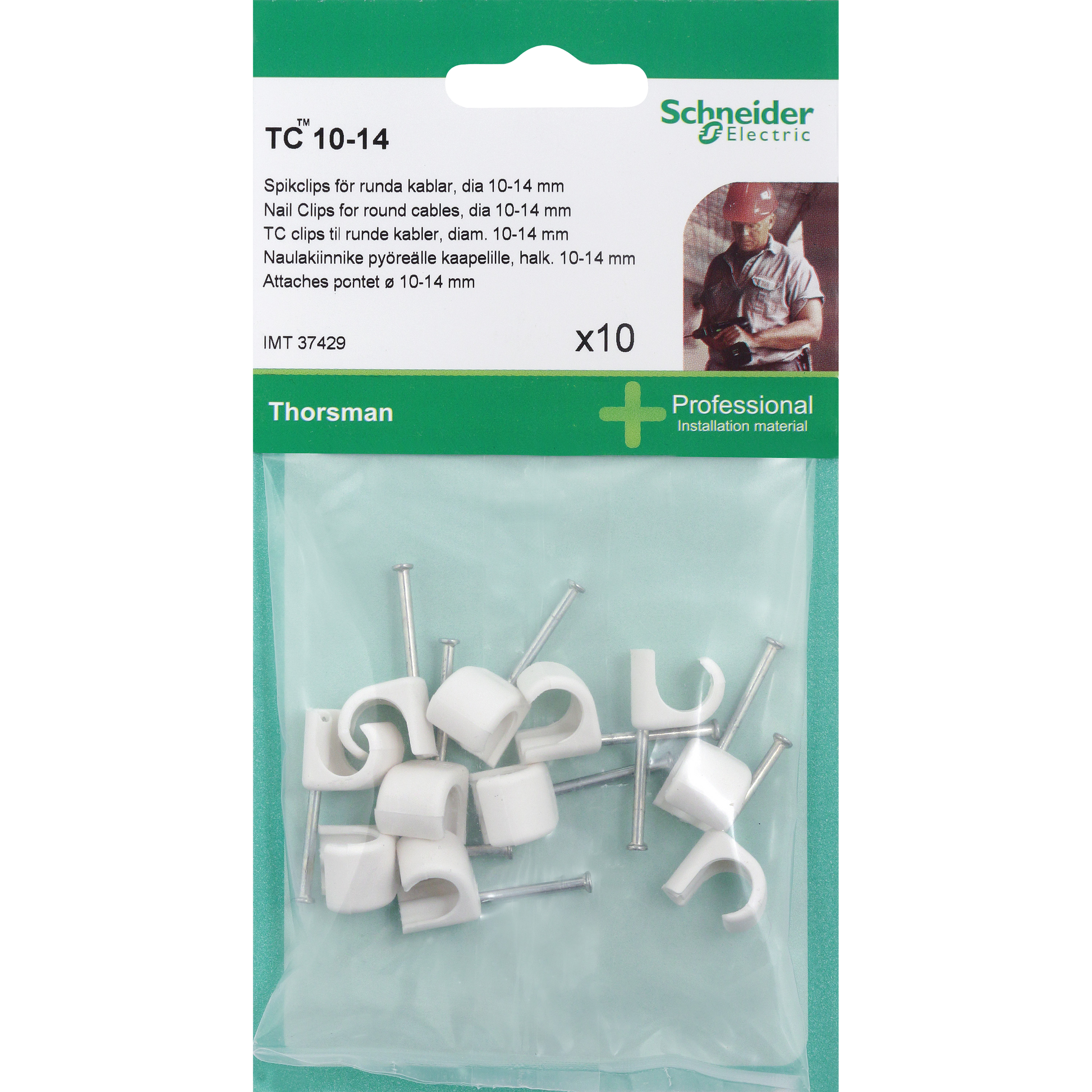 BLIST CLIPS TC 10-14 2,0X30 HVID 10 STK