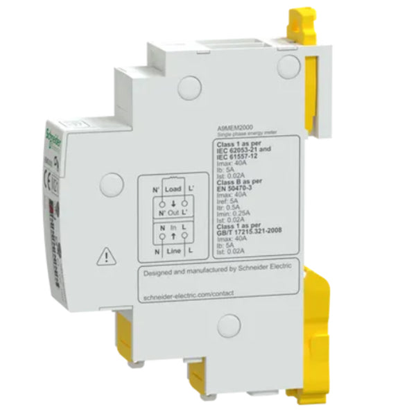 WATT-TIMEMÅLER 40A 230VAC