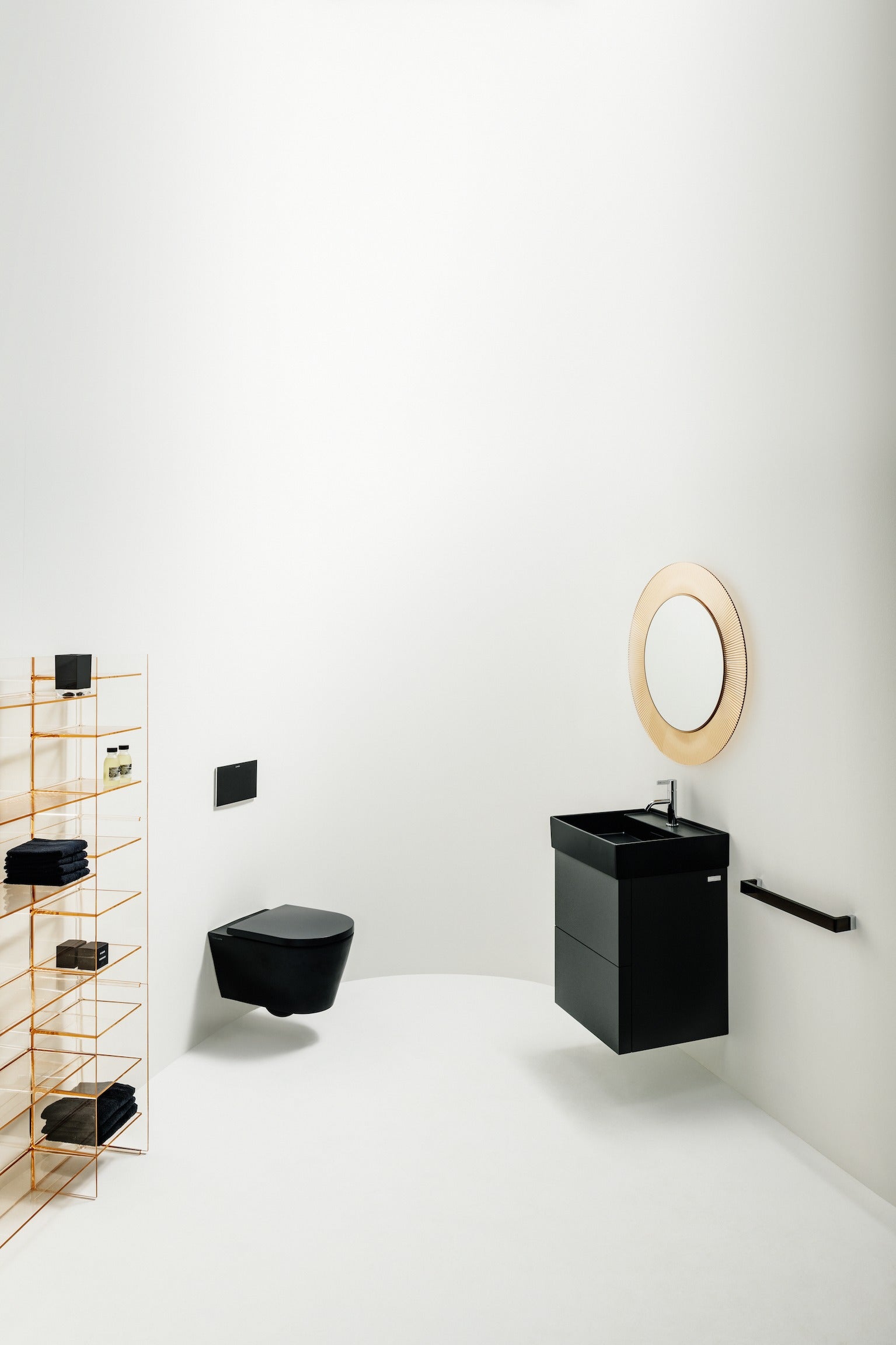 Laufen AW1 betjeningsplade med dobbeltskyl, Matsort