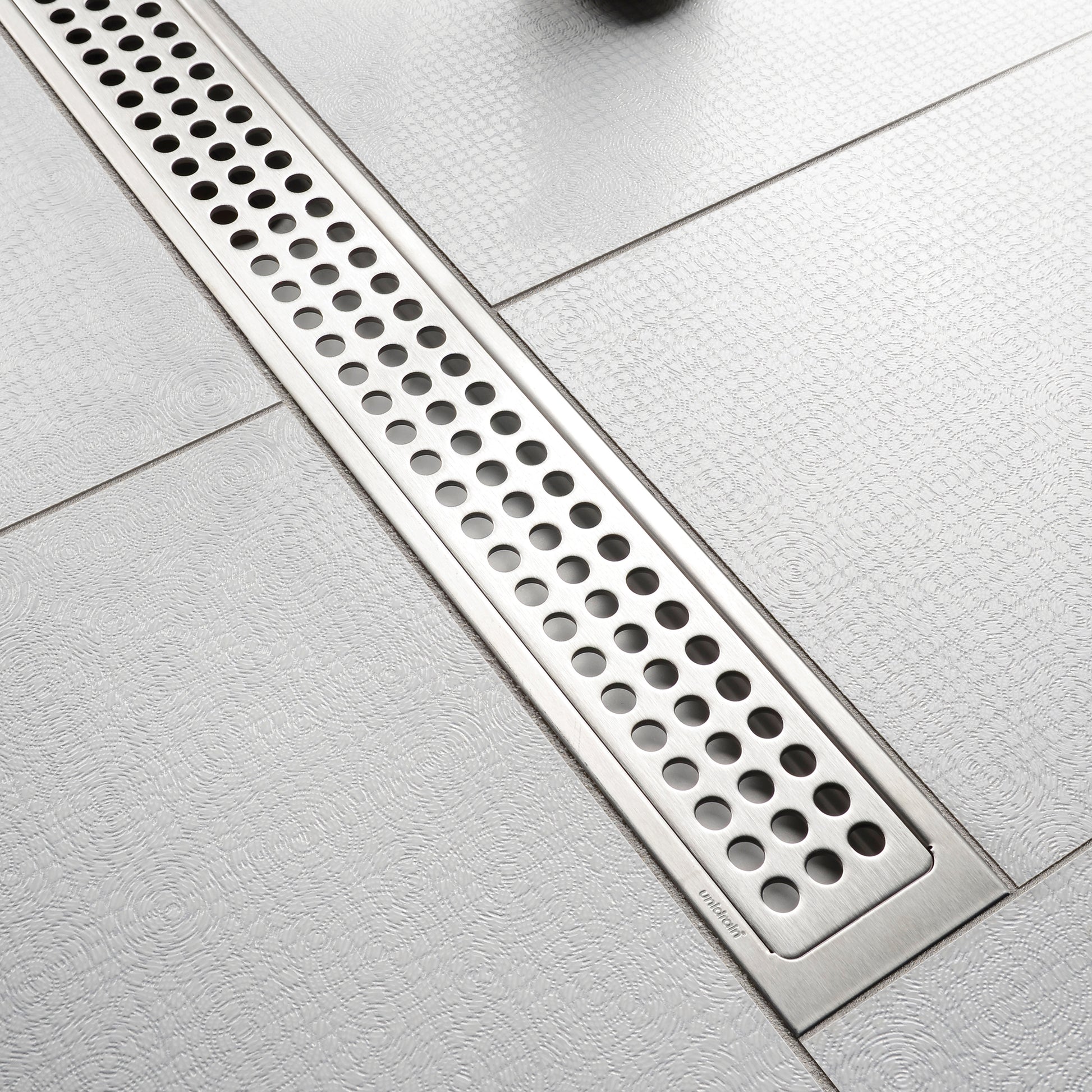 Unidrain 700 mm rendeafløbsarmatur, fritliggende