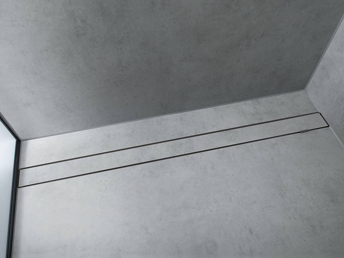 Hansgrohe Raindrain Rock kappesæt afløbsrende 1000mm t/fliser