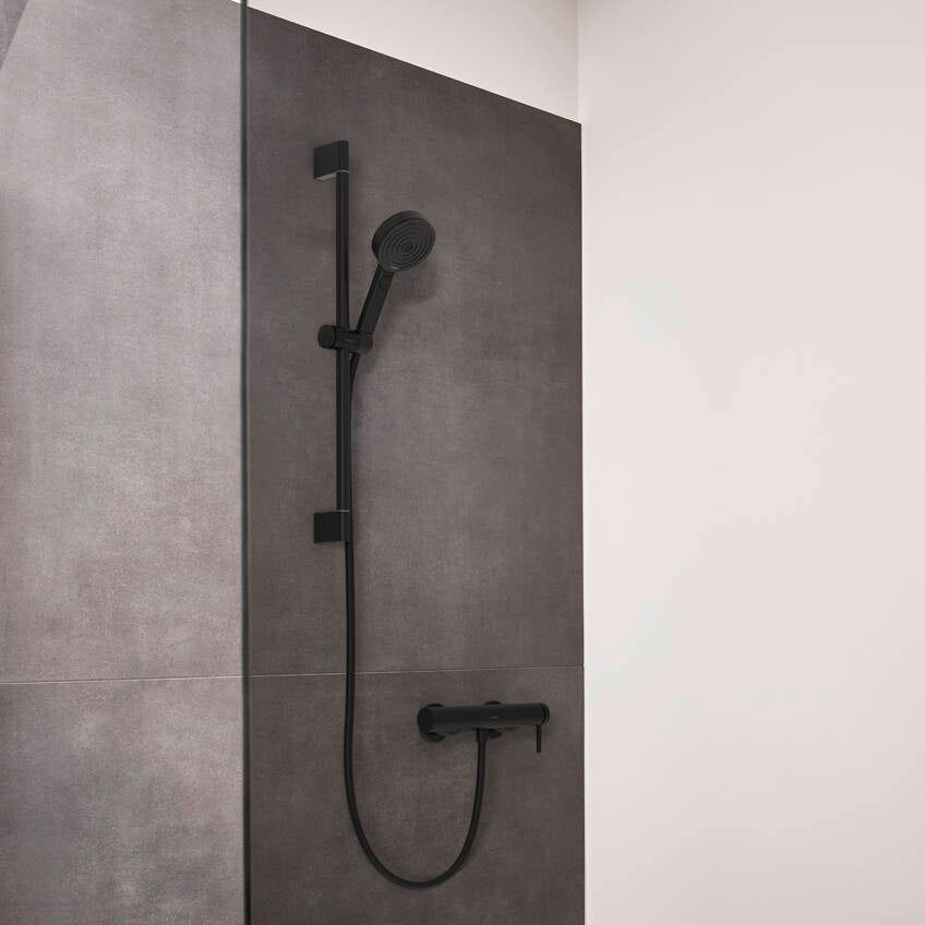 Hansgrohe Finoris 1 grebs brusearmatur, mat sort