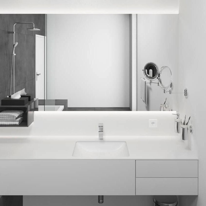 Hansgrohe Vernis Shape 100 håndvaskarmatur med løft-op BV, krom