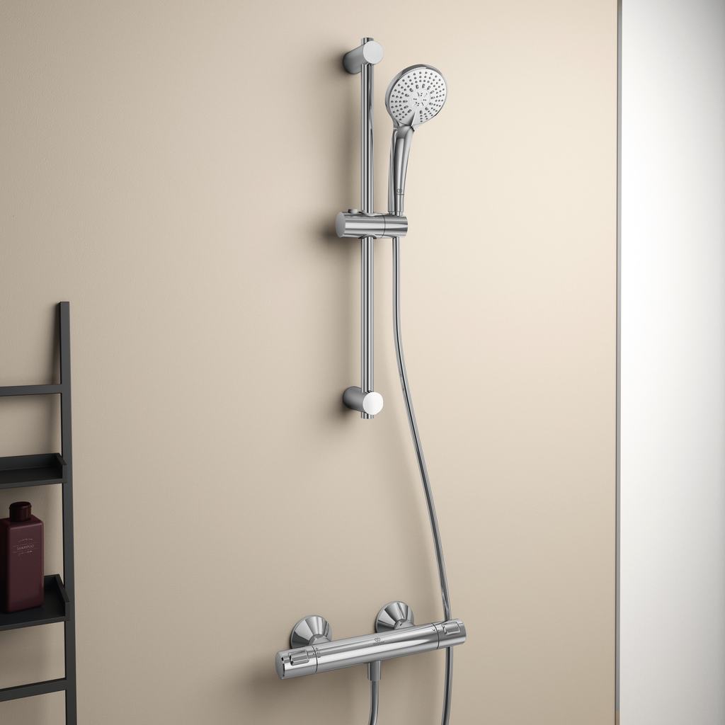 Ideal Standard Ceratherm T25 Brusetermostat+Brusersæt krom