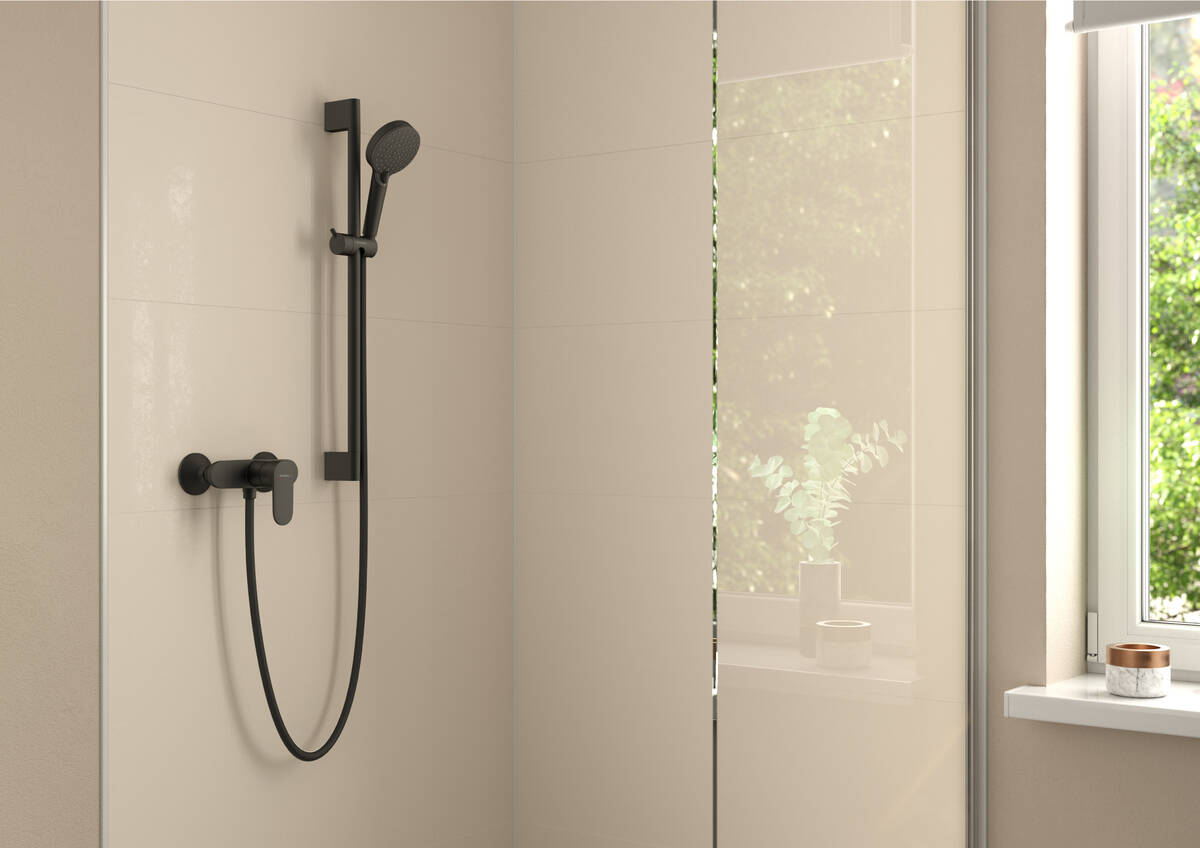 Hansgrohe Vernis Blend håndbruser Vario EcoSmart, mat sort