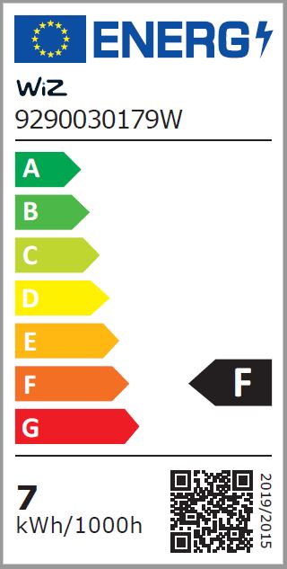 WiZ LED Standard Tunable White 6,7W (50W) E27 G125 920-950 Filament Guld Dæmpbar