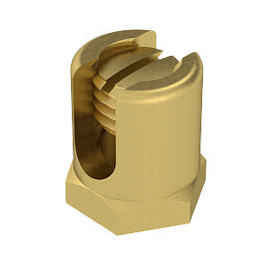 SPLITBOLT 2X16 MM2 M6X25 MS/CU