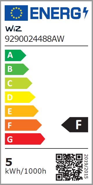 WIZ WI-FI BLE 40W C37 E14 922-65 RGB 2PF