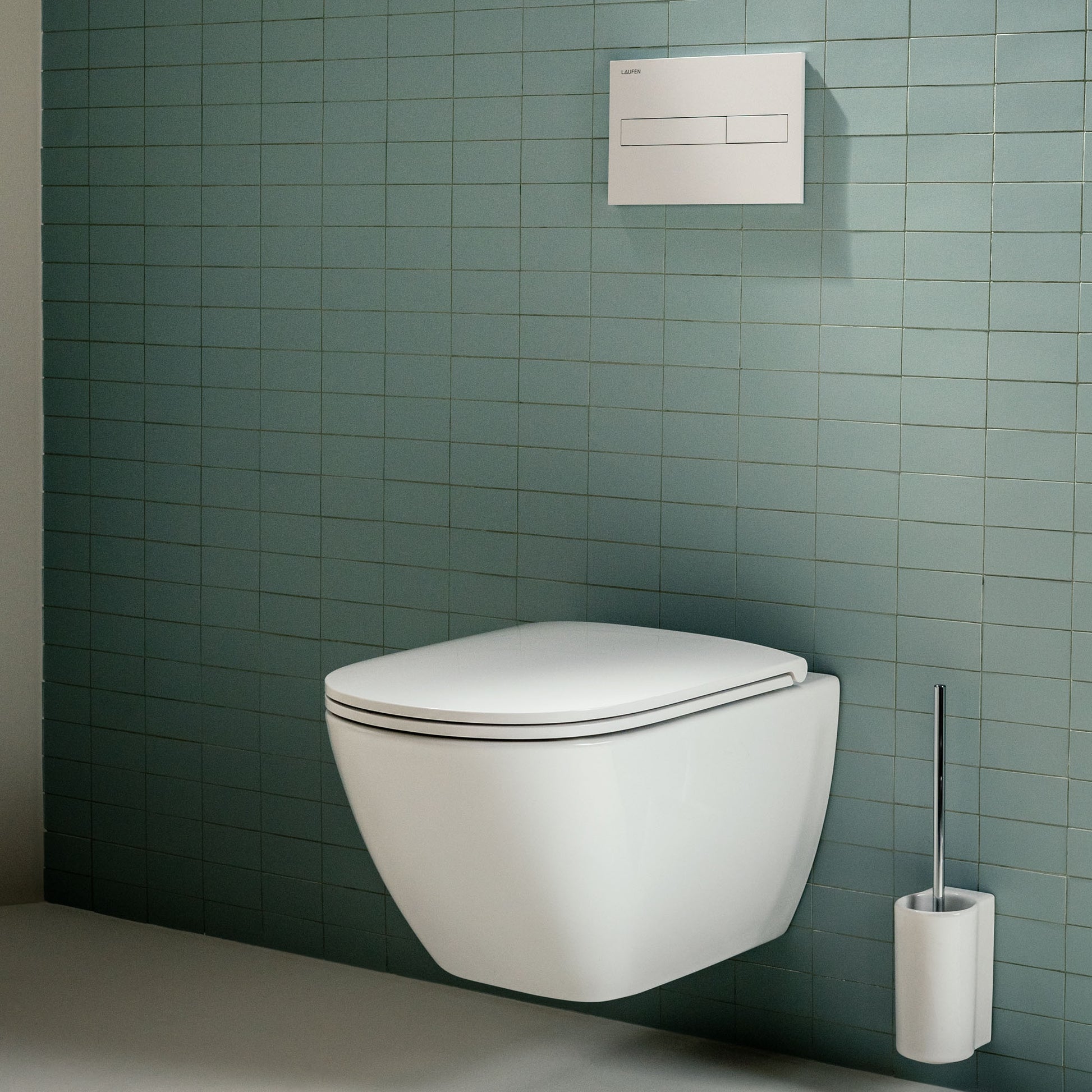 LAUFEN LUA Hængeskål Rimless 520x360mm, boltafstand 180 mm LQS