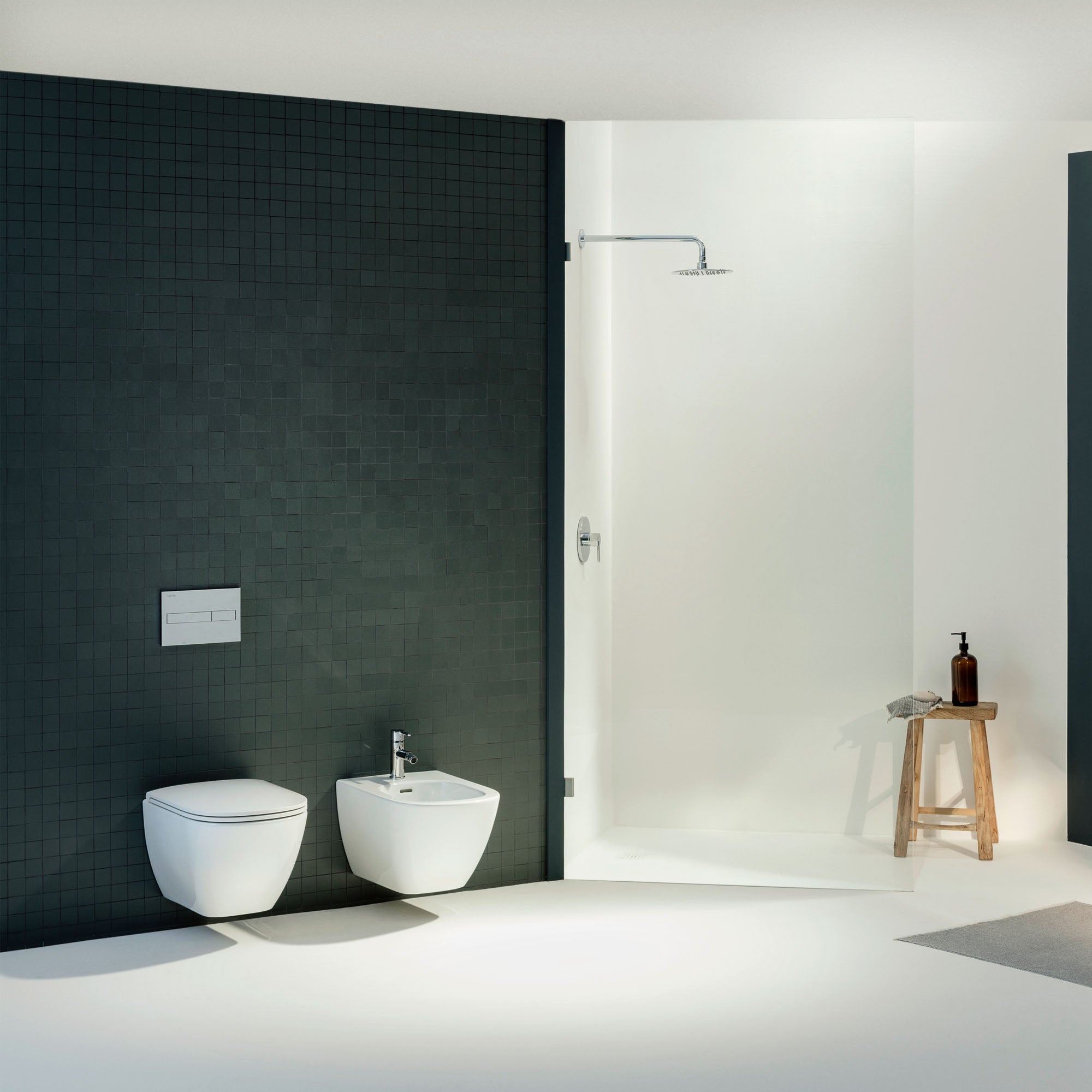 LAUFEN LUA Hængeskål Rimless 520x360mm, boltafstand 180 mm LQS