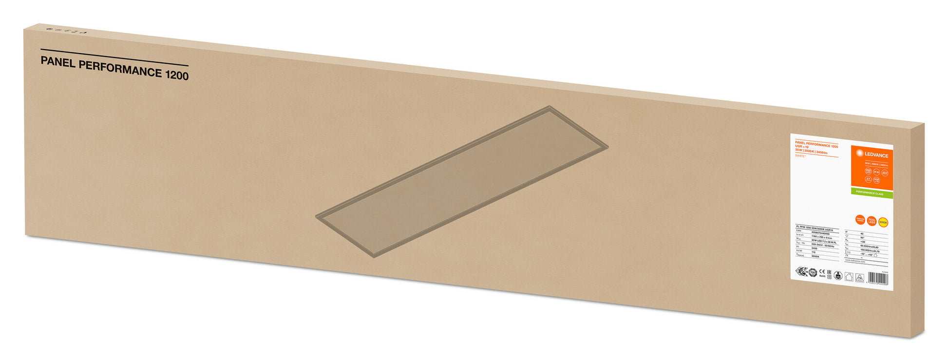 LEDVANCE Panel Performance 30x120 3450lm 30W 830 UGR<19