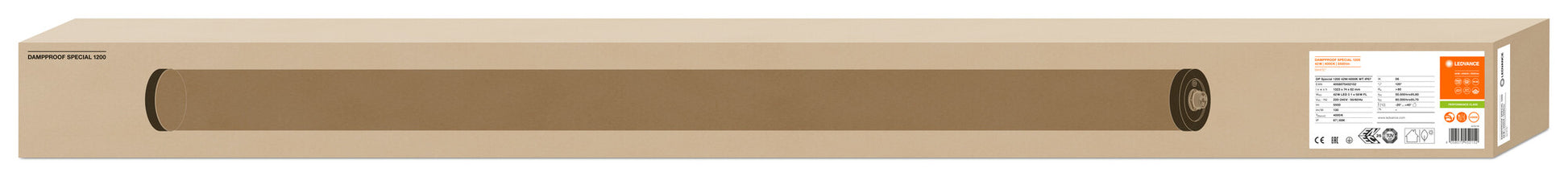 DAMP PROOF SPECIAL 42W/840 1200MM IP67