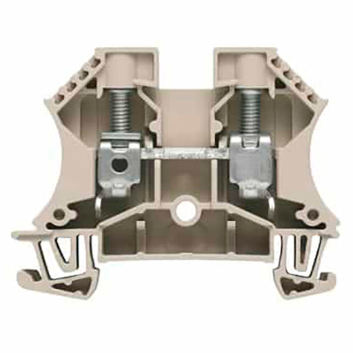 Rækkeklemme WDU 10 beige