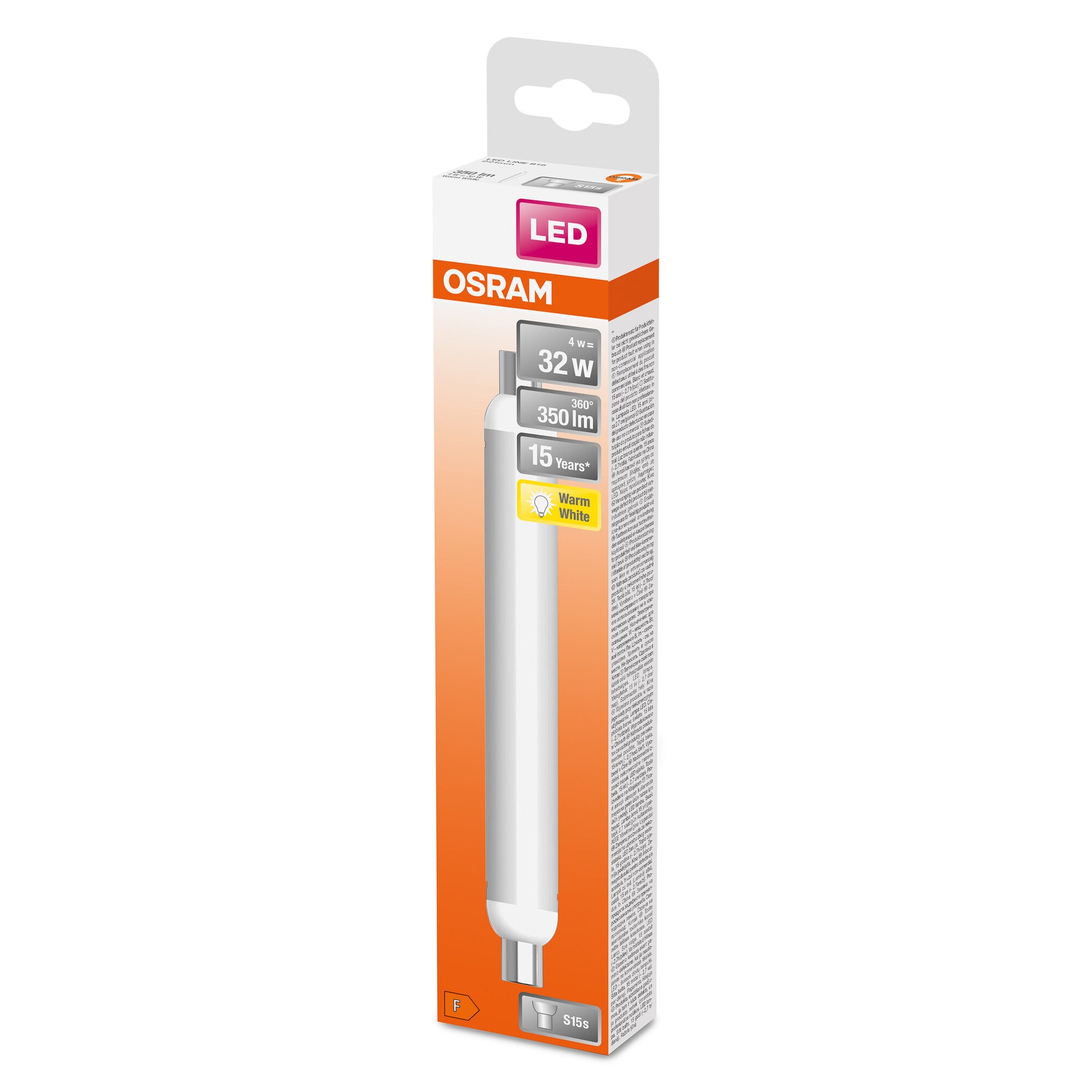 LED LINE S15 4W/827 (W) MAT S15S