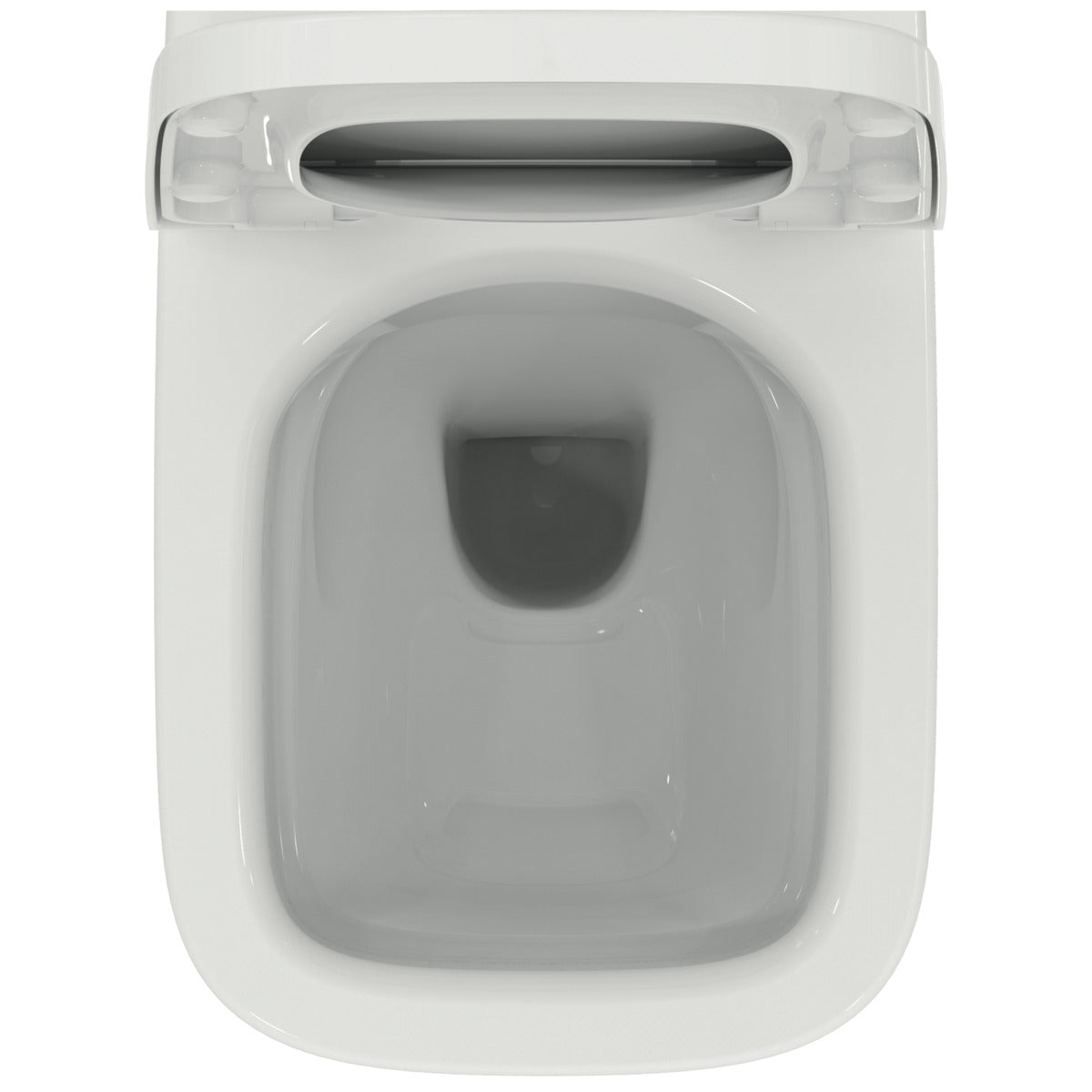 Ideal Standard kompakt hængeskål Rimless+ m/softclose sæde