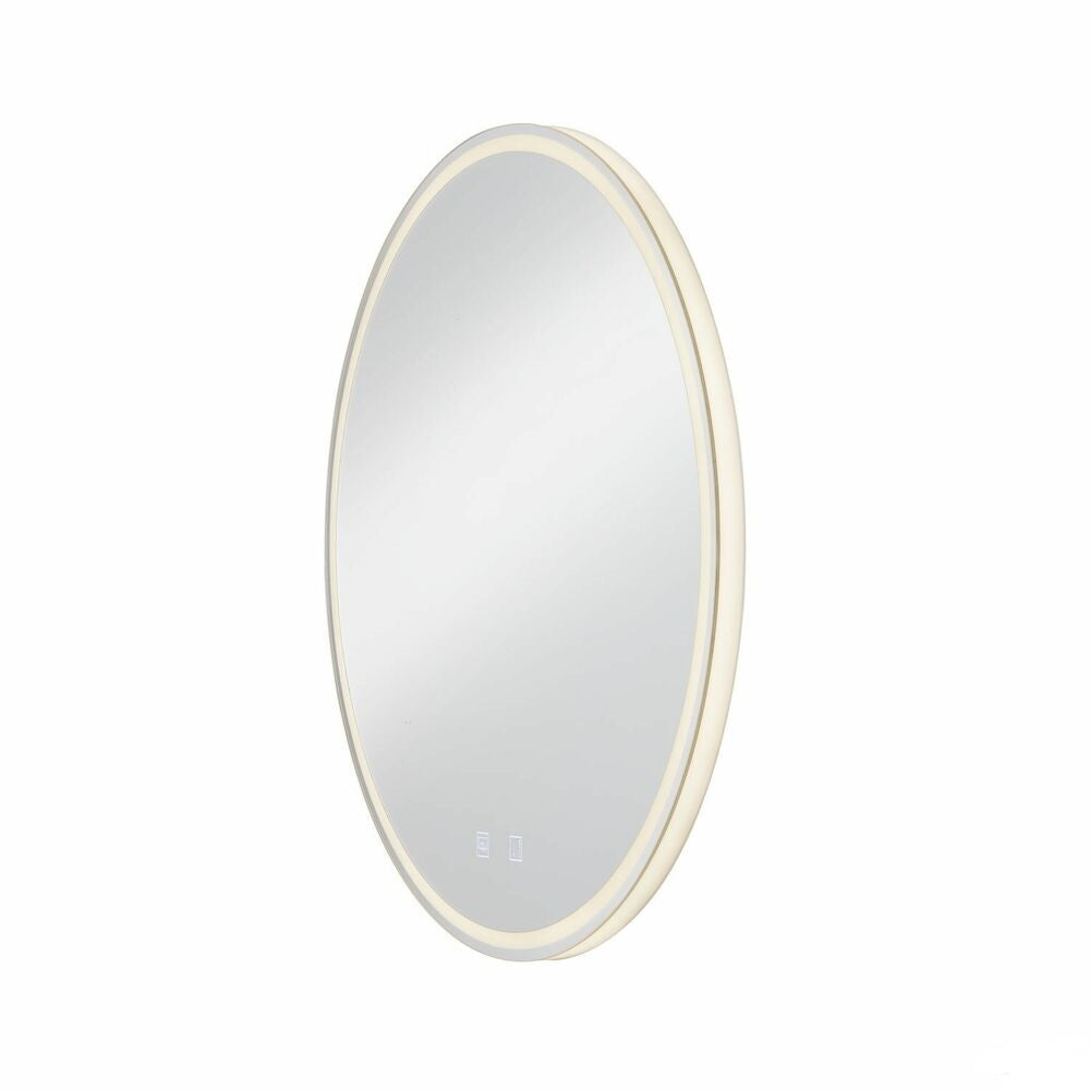 Trukko badespejl Ø60 cm med LED, 25W, 3000/4000/6500K