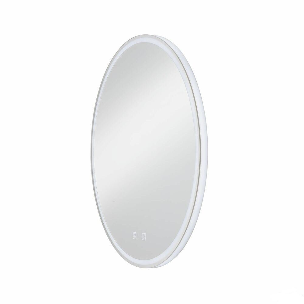 Trukko badespejl Ø60 cm med LED, 25W, 3000/4000/6500K
