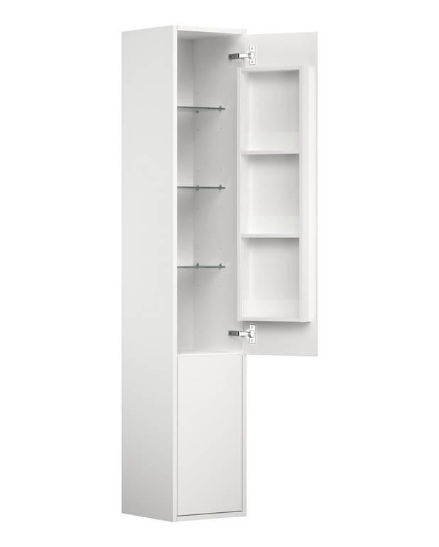 GUSTAVSBERG højskab 1650x300x320mm 2låger hvid