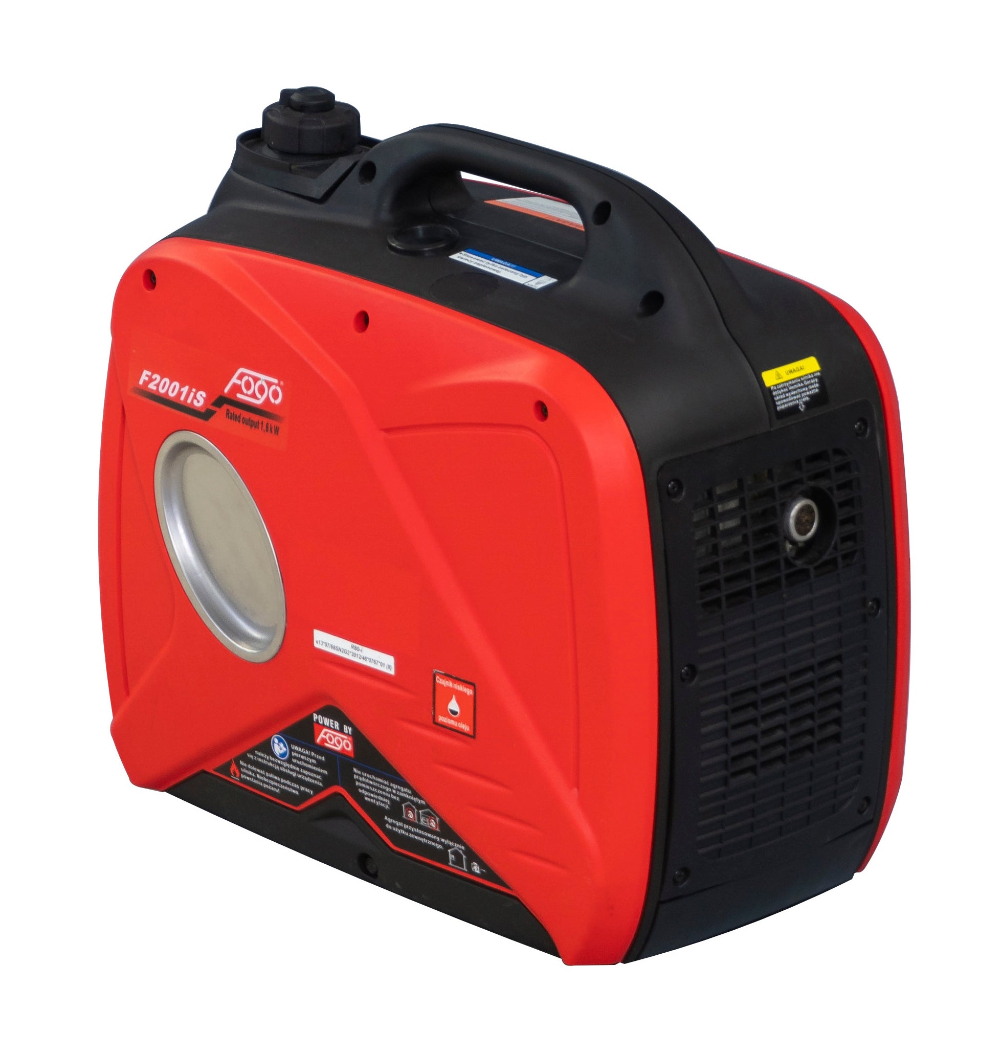 Fogo F2001IS generator/inverter 230 V, 1,8 kVA/1,8 kW, Rato