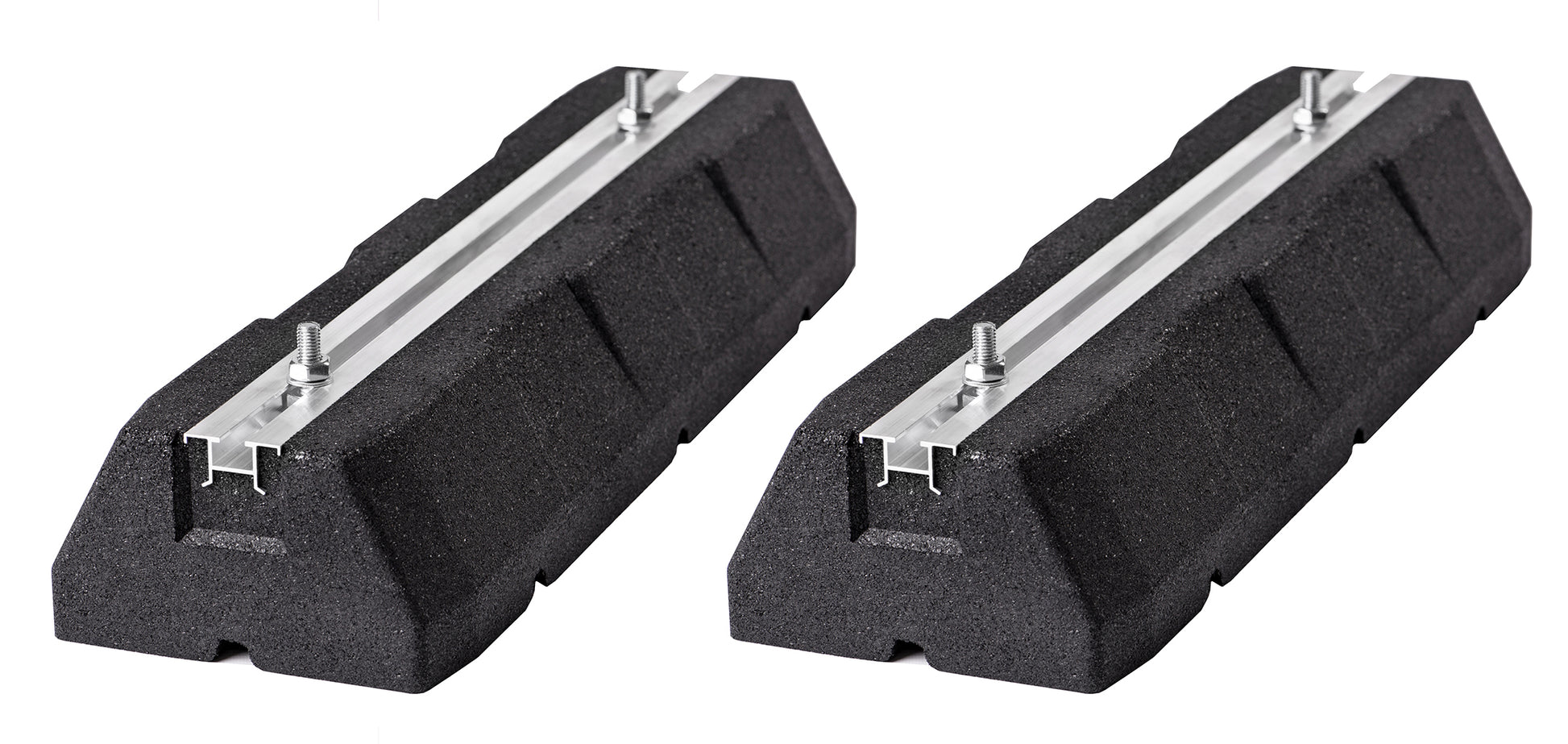 Gummifødder til varmepumpe 600 x 180 mm (2 stk)