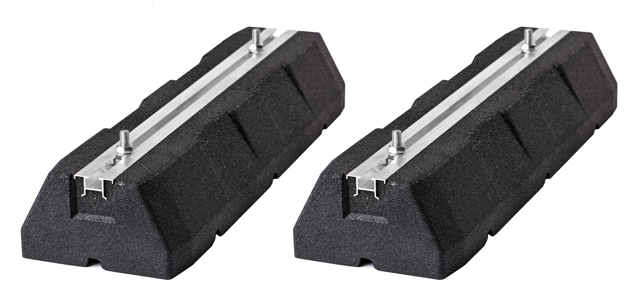 Gummifødder til varmepumpe 600 x 180 mm (2 stk)