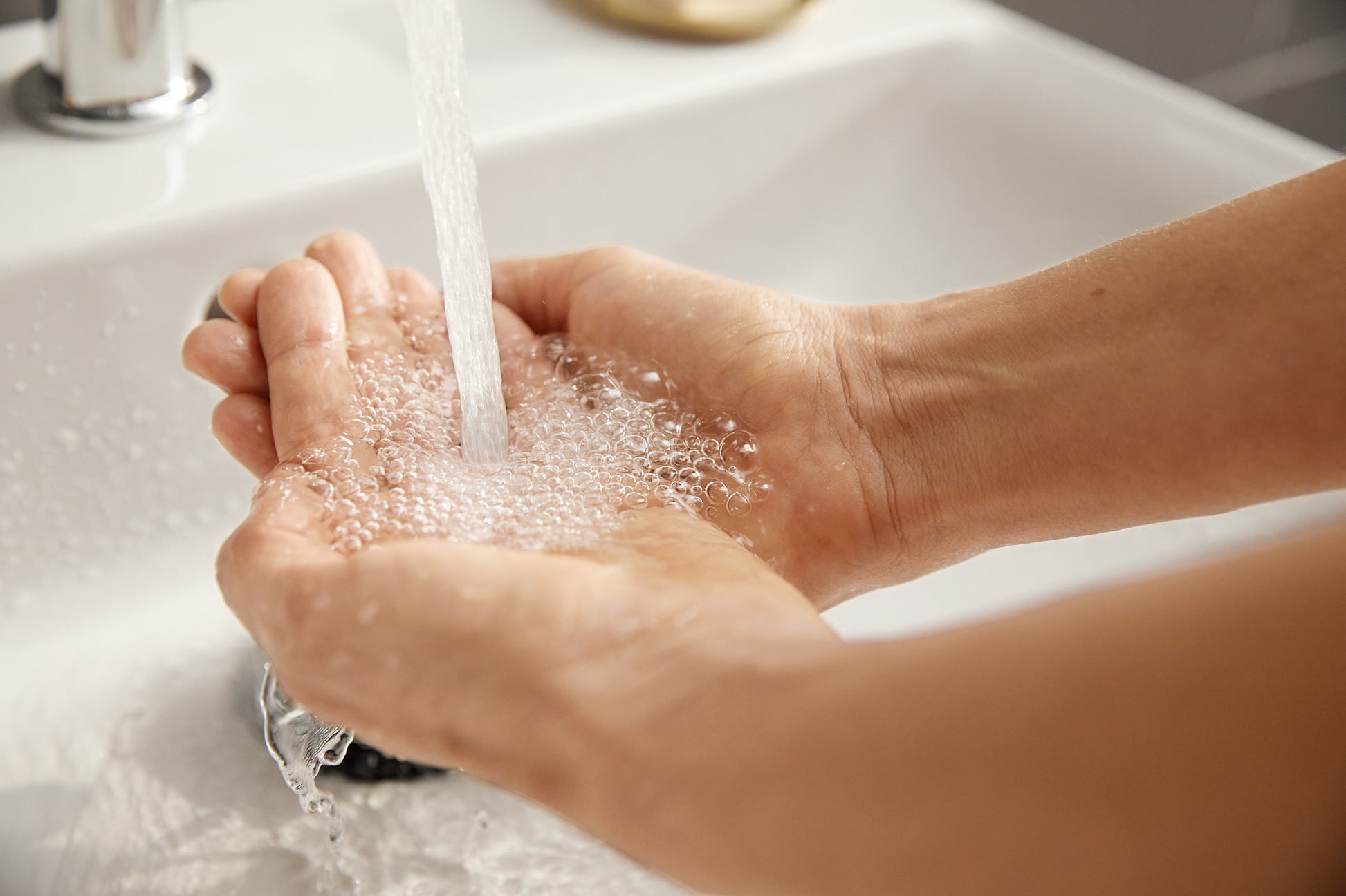 hansgrohe Rebris S håndvaskarmatur 110 CoolStart u/bv krom