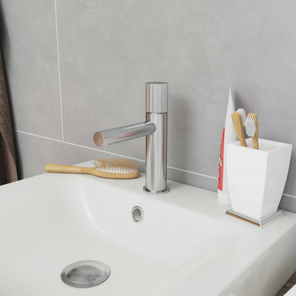Lavabo Lunauniversal pop-up bundventil ø63 mm krom