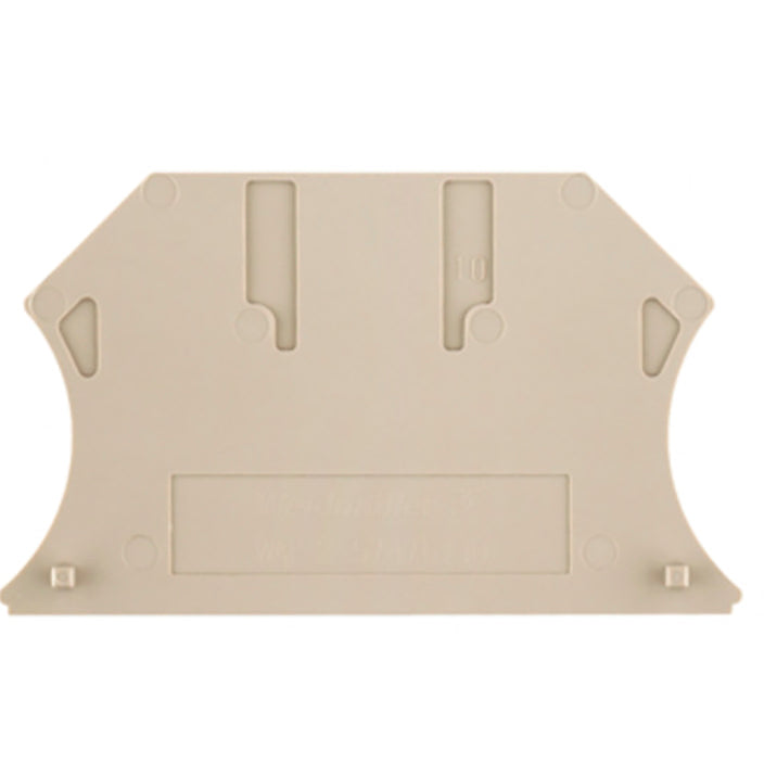 Endeplade WAP 2,5-10 beige