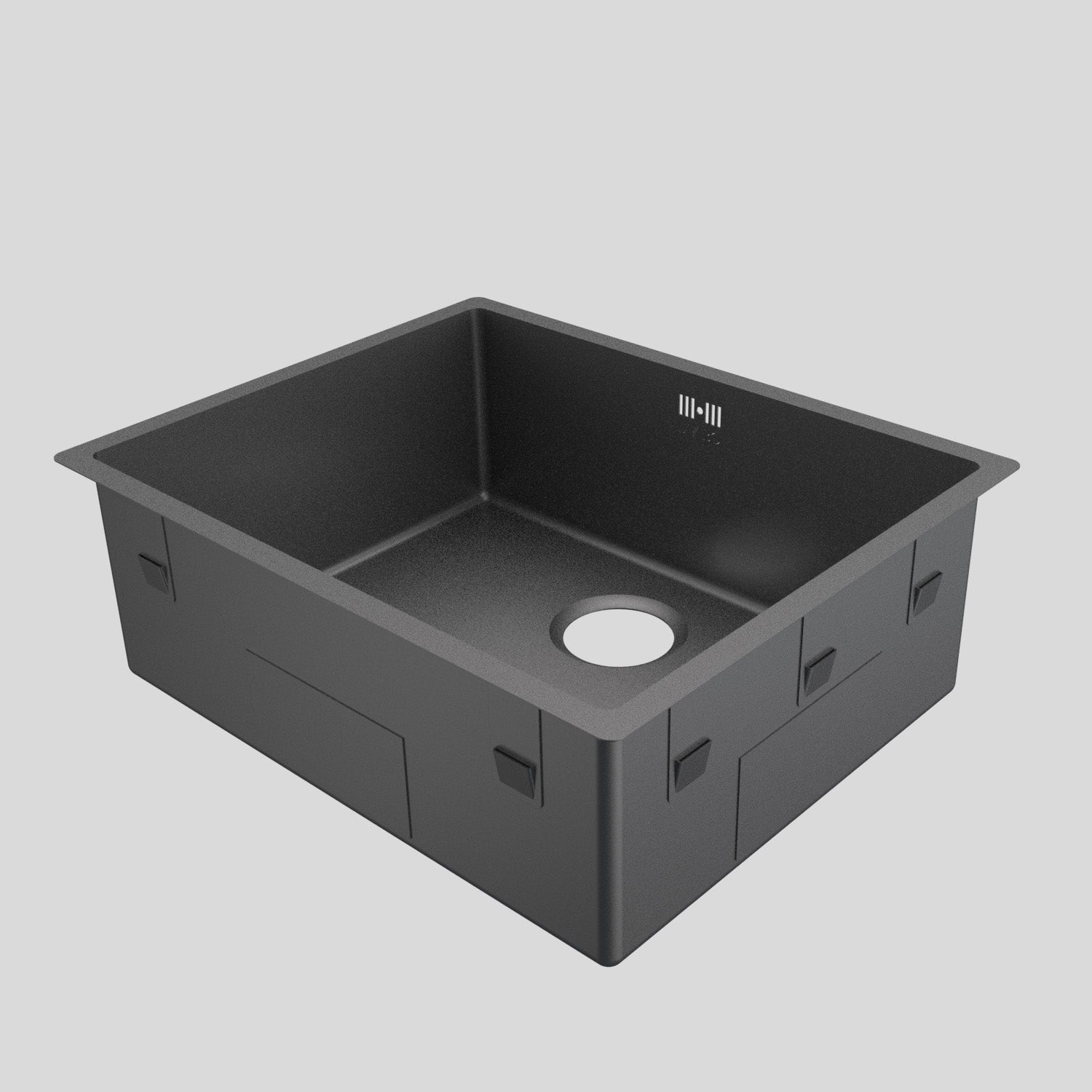 Lavabo Kubus 500 Soft køkkenvask, PVD Shadow