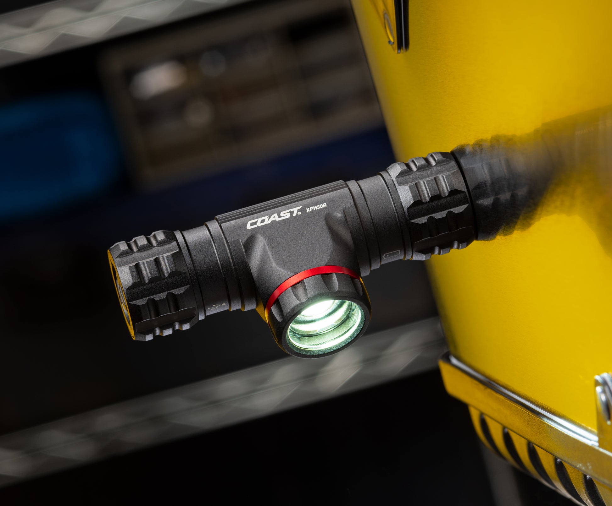 Coast pandelygte XPH30R, 1200 lumen, genopladelig