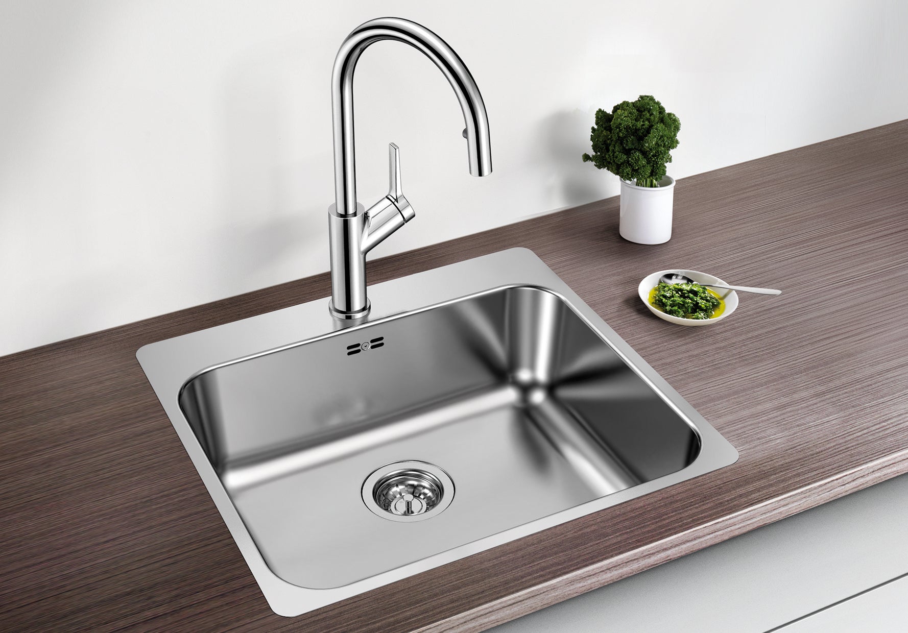 BLANCO SUPRA 500-IF/A UX køkkenvask 54 x 50 cm rustfrit stål rus