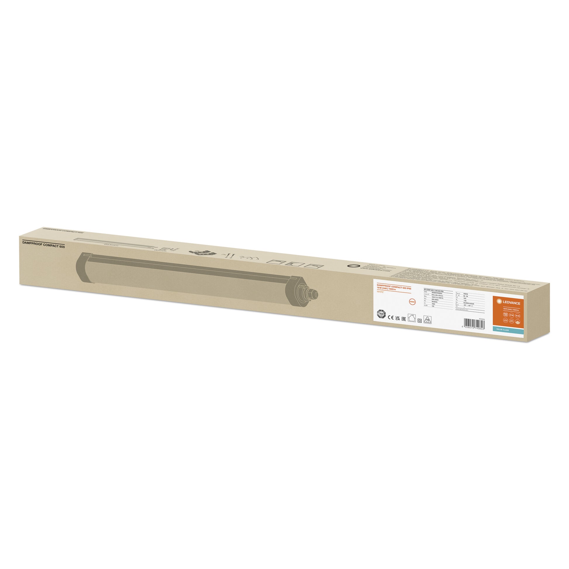 DP COMP 600 V 16W 840 IP66 LEDV