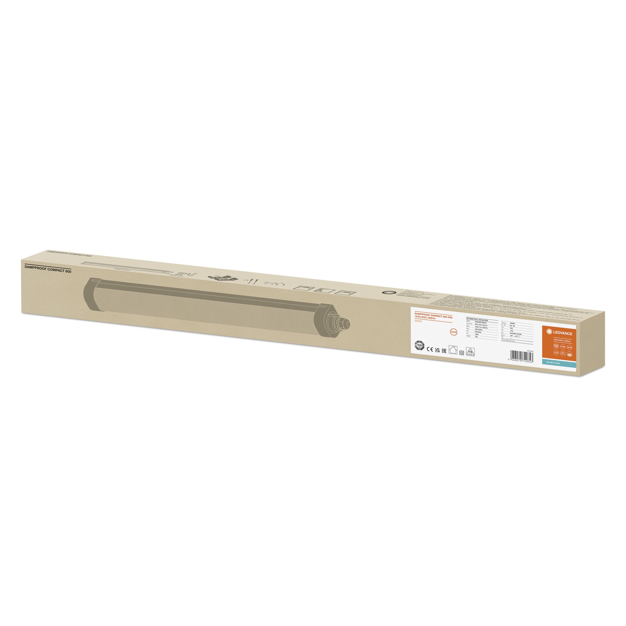 DP COMP 600 V 16W 840 IP66 LEDV