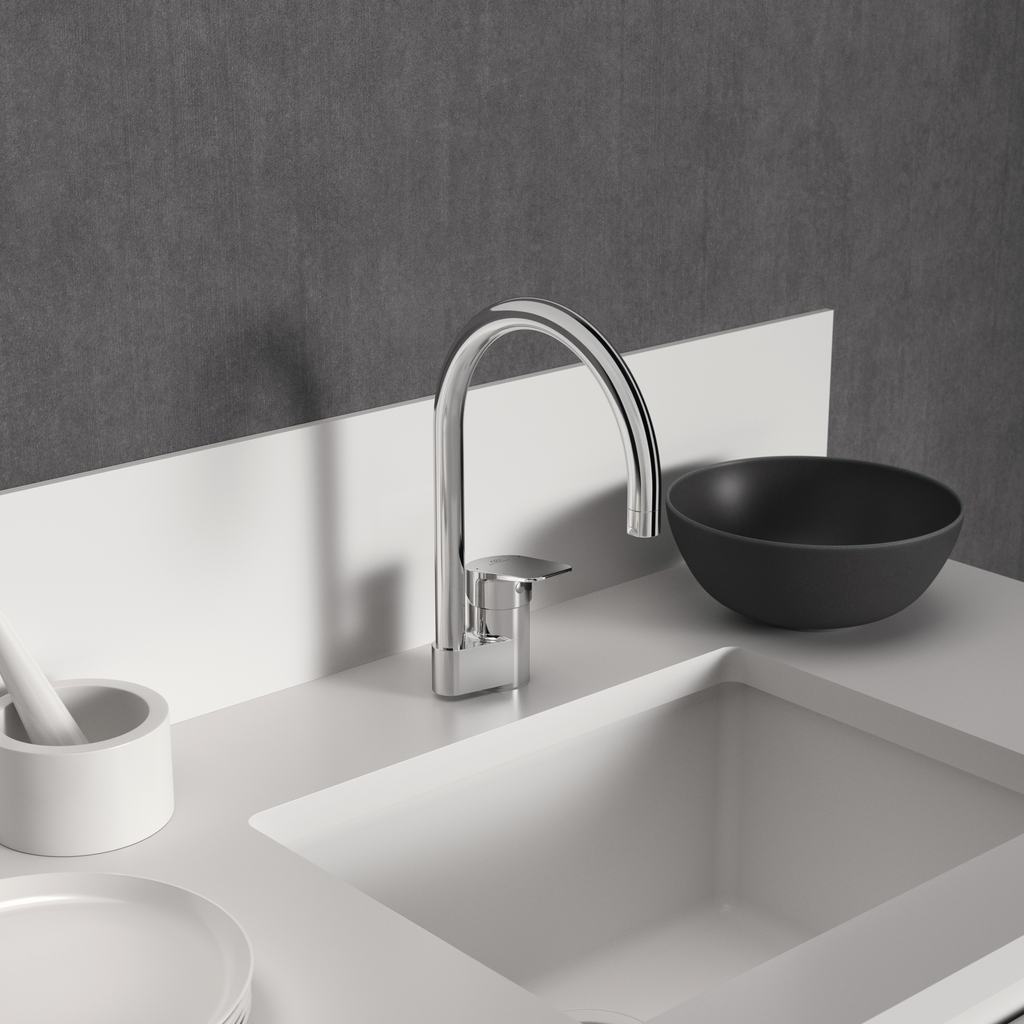 Ideal Standard Ceraplan Køkkenarmartur, krom