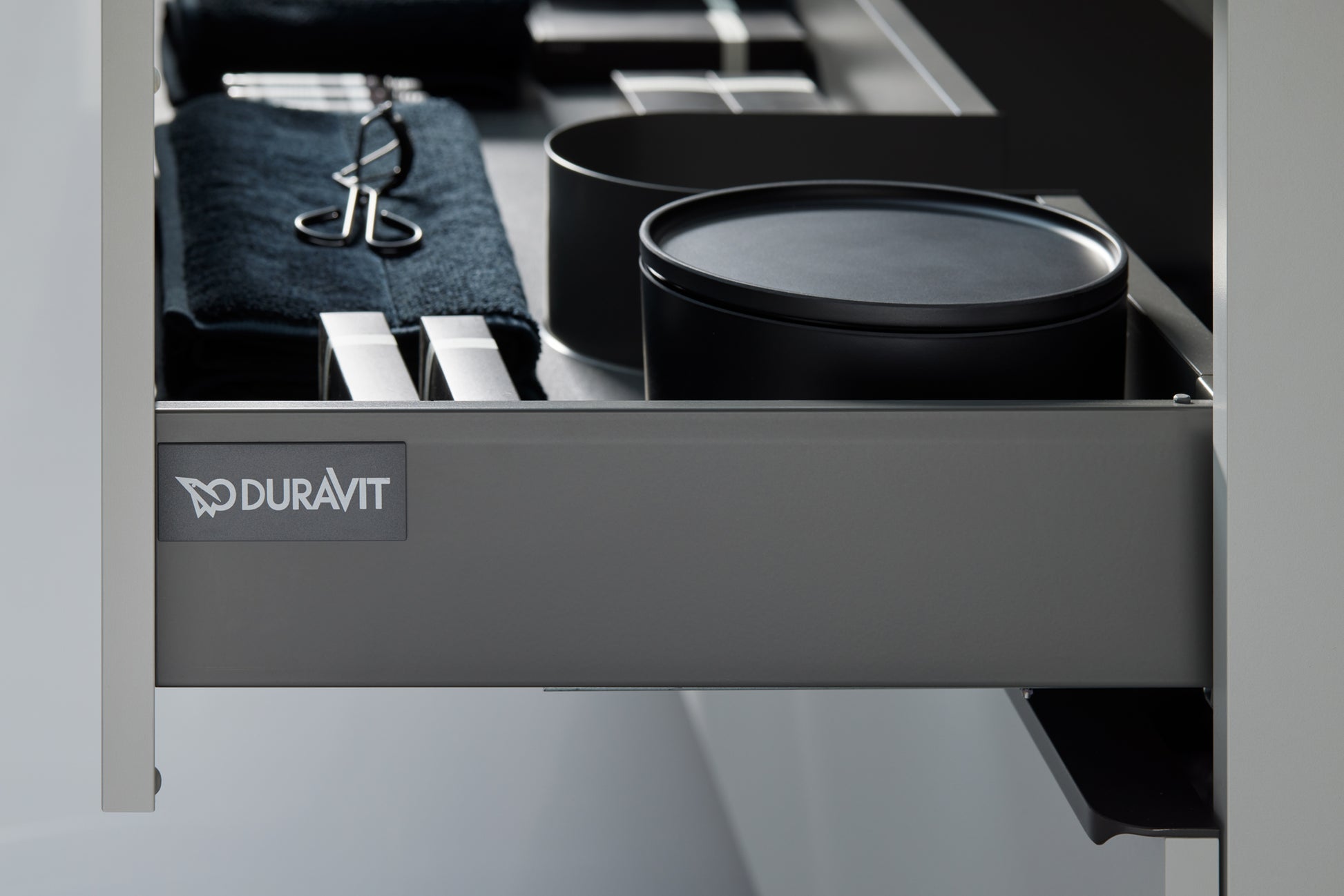Duravit D-Neo mat hvidt møbelsæt med 2 skuffer, 1000 mm