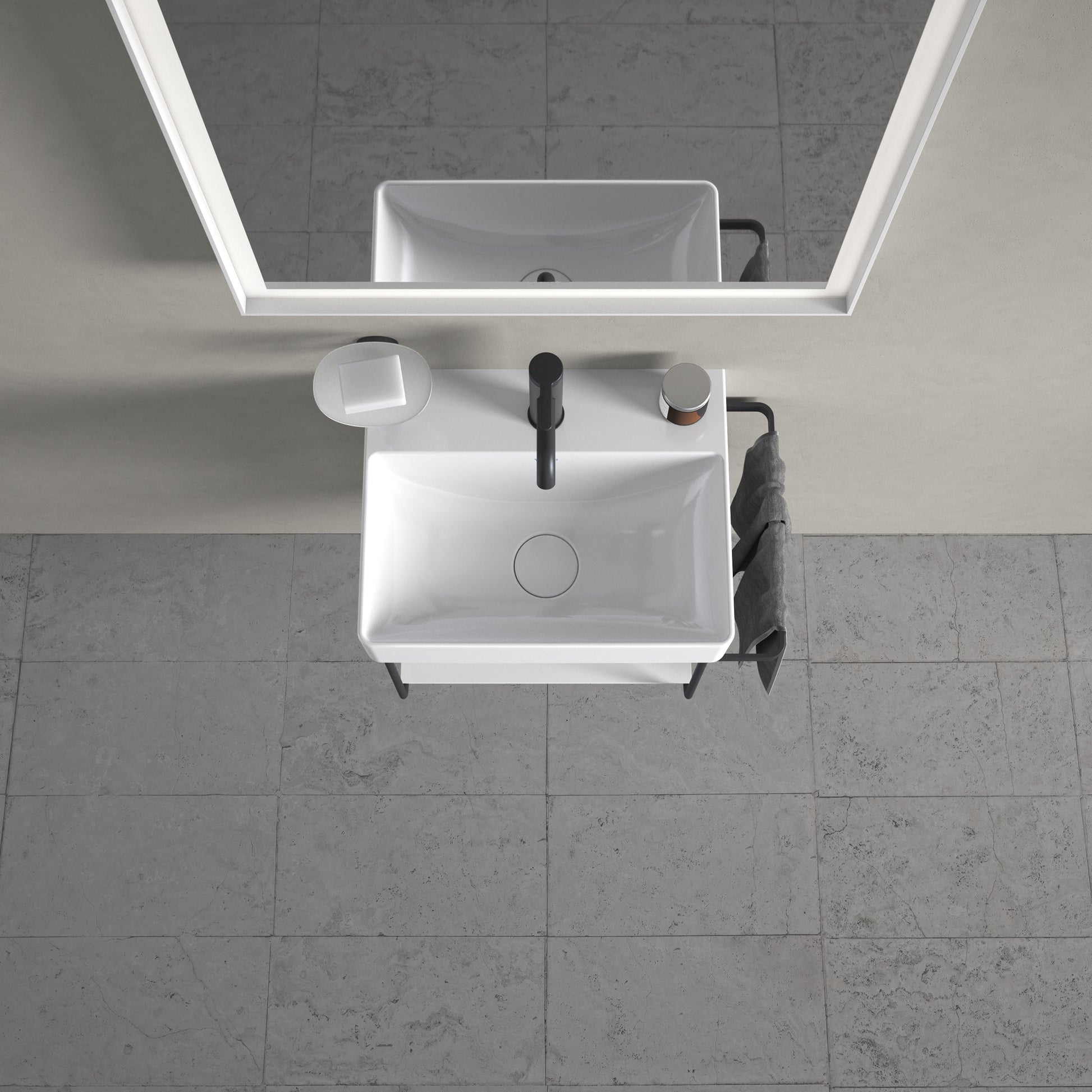Duravit Durasquare vask 45x35cm