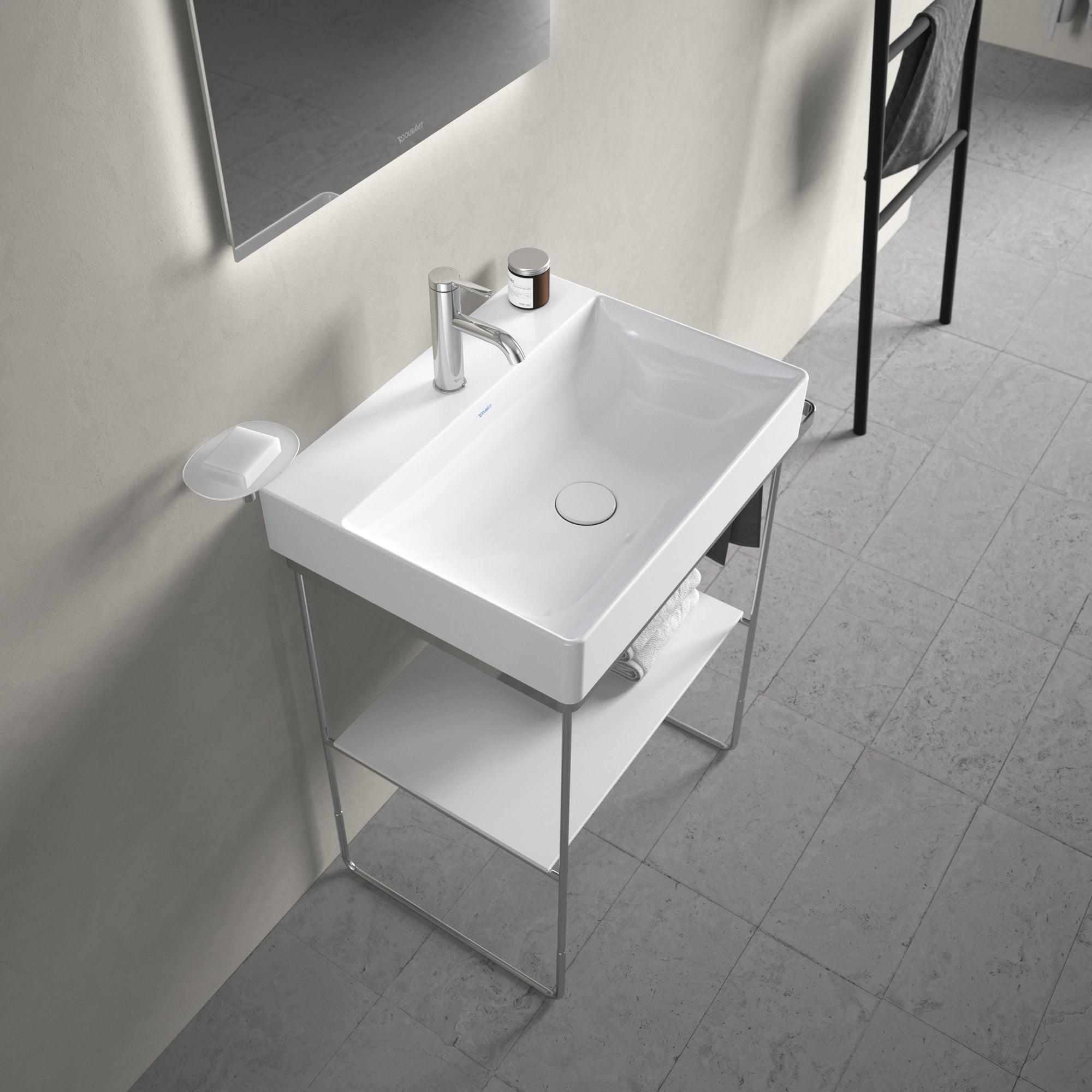 durasquare vask 60x47cm