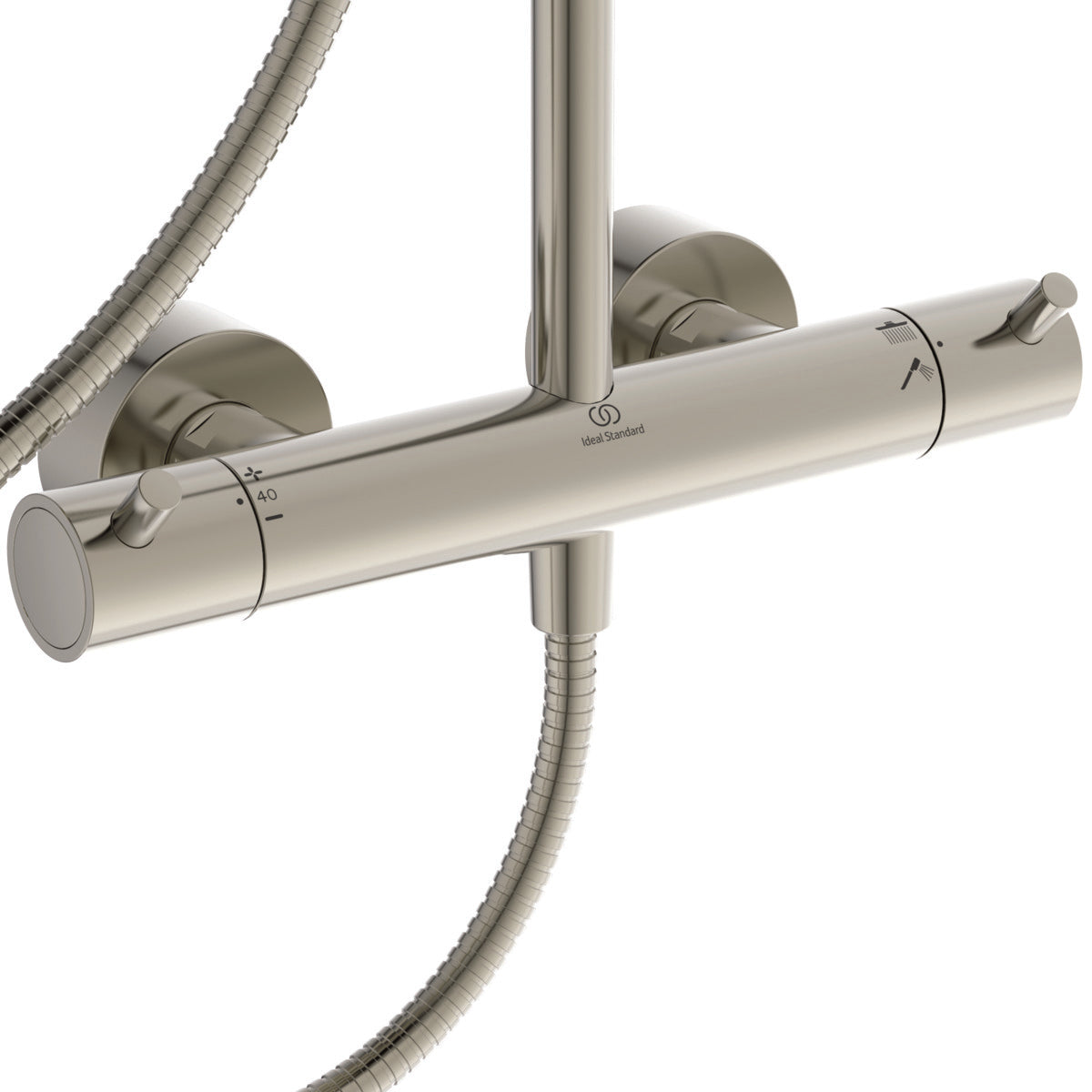 Ideal Standard Idealrain luxe T125 PVD brusesystem med termostat