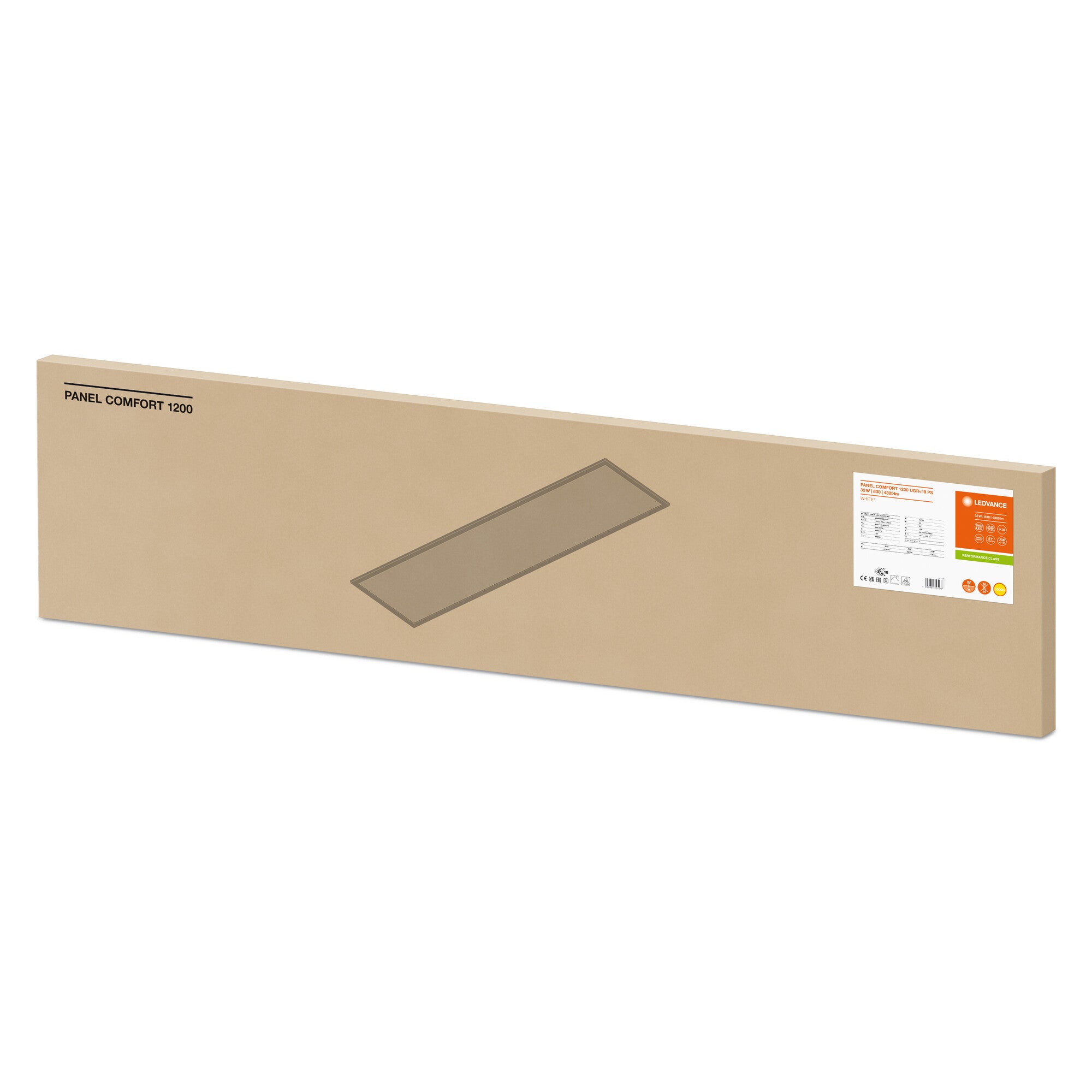 PANEL CMF PS CRI80 33W/830 UGR19 120X30