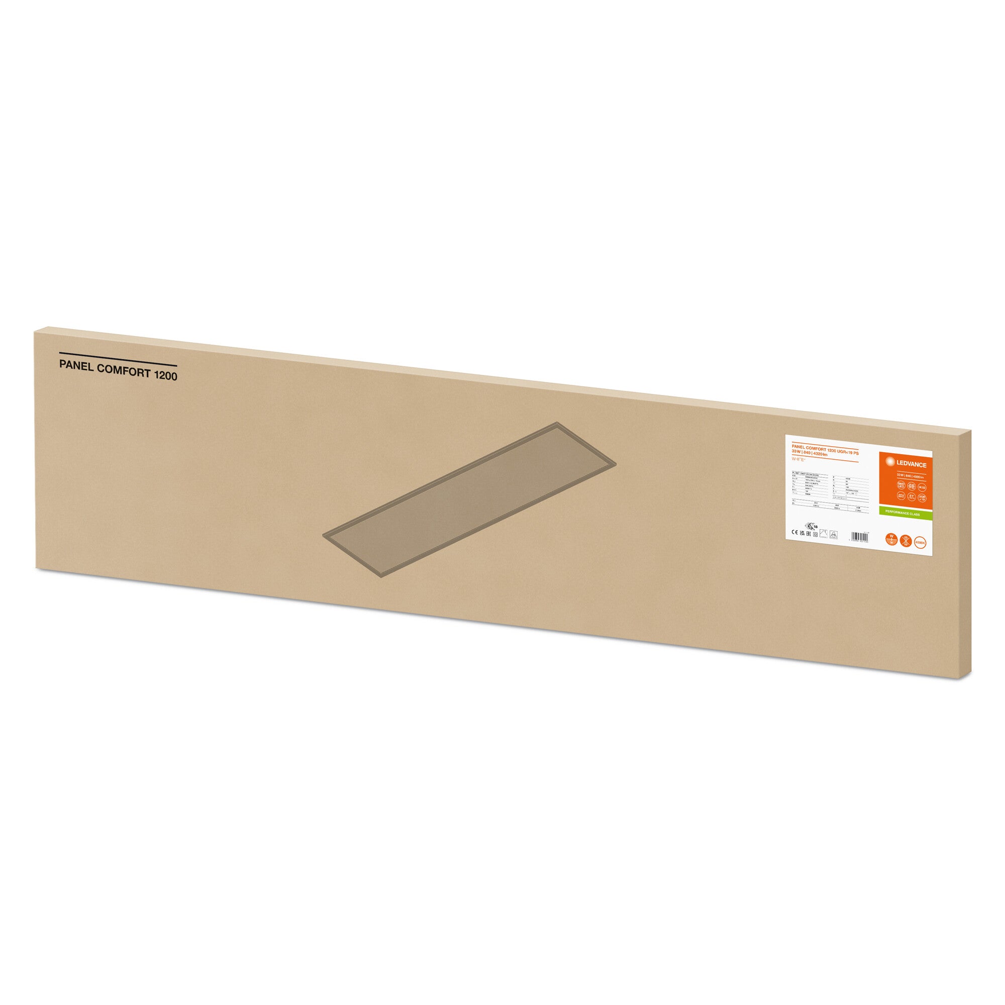 PANEL CMF PS CRI80 33W/840 UGR19 120X30